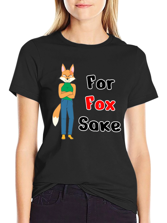 For Fox Sake Graphic T-Shirt - Unisex Cotton Tee