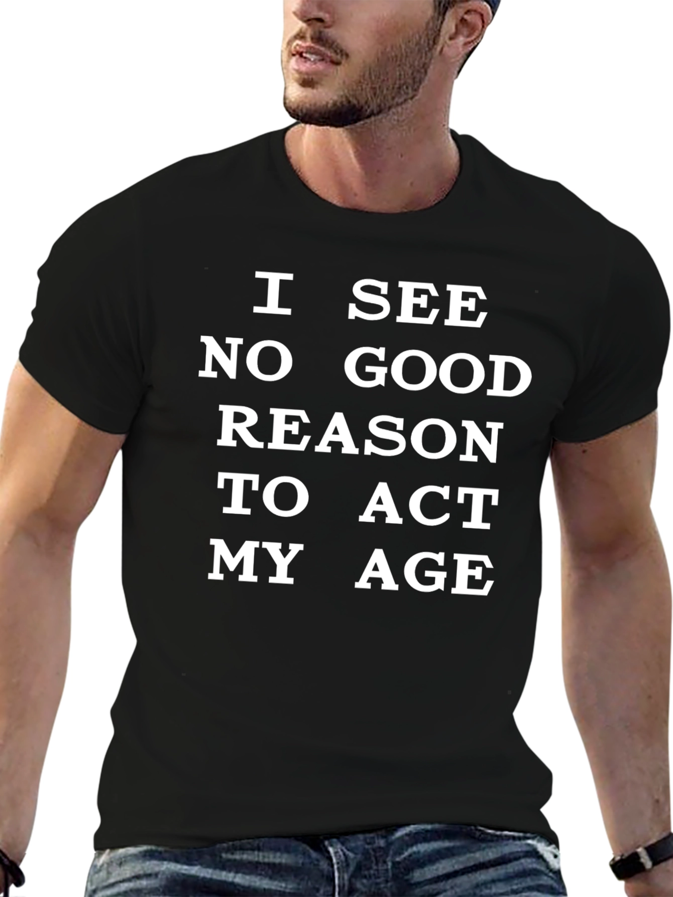 Funny Act My Age Graphic Tee