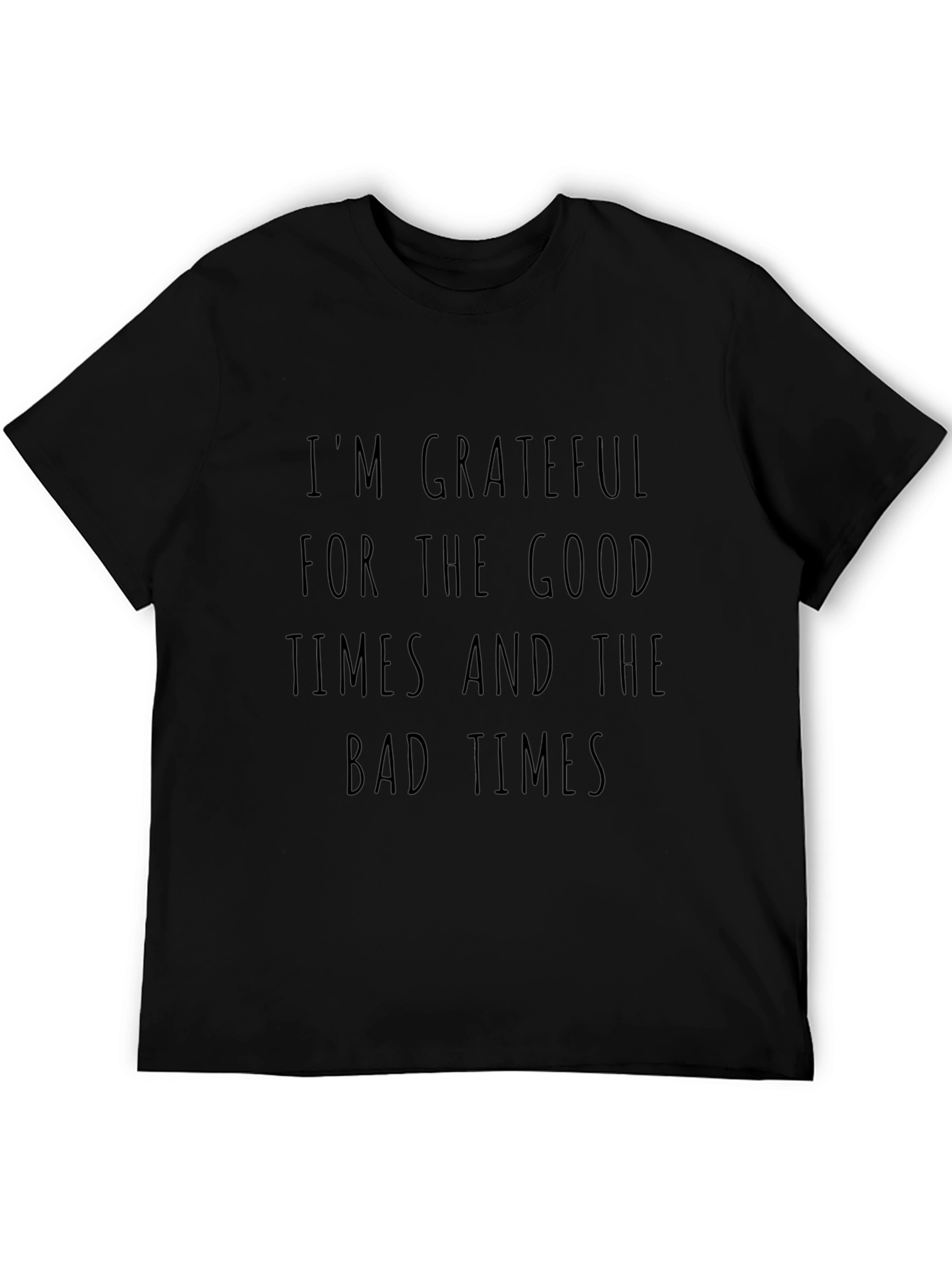 Grateful Good & Bad Times Black T-Shirt