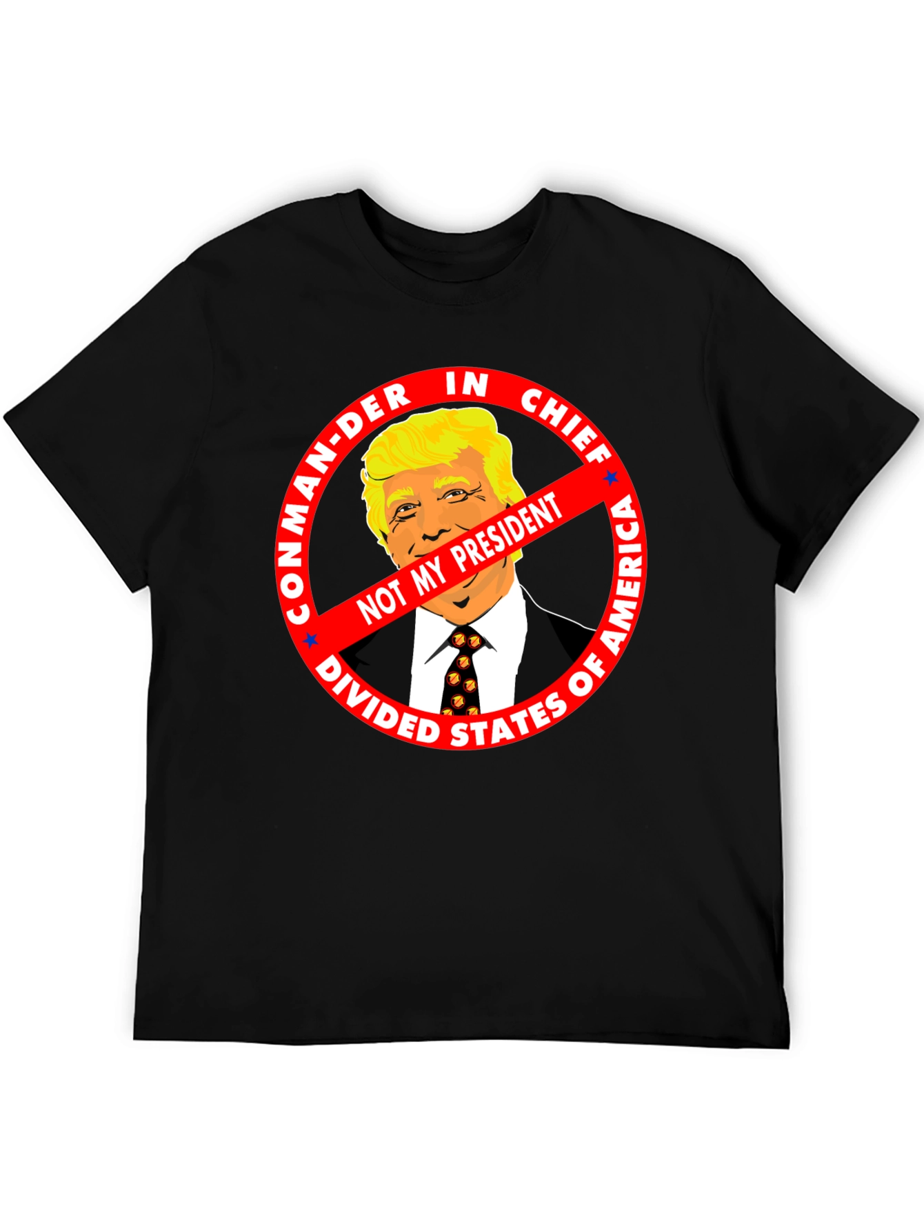 Not My President Anti-Trump Graphic Tee