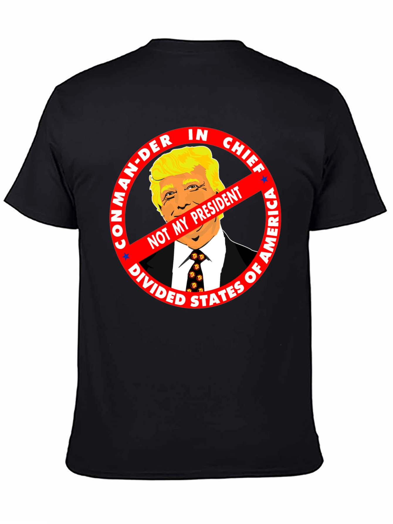 Not My President Anti-Trump Graphic Tee