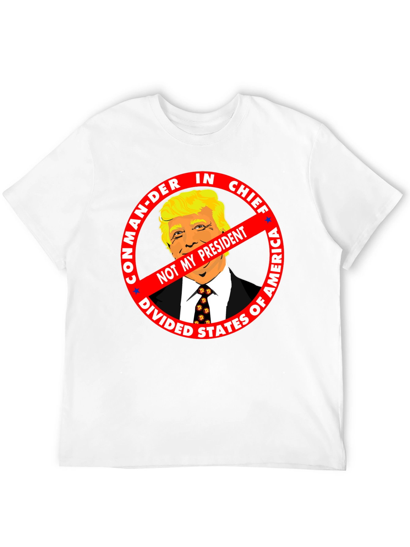 Not My President Anti-Trump Graphic Tee