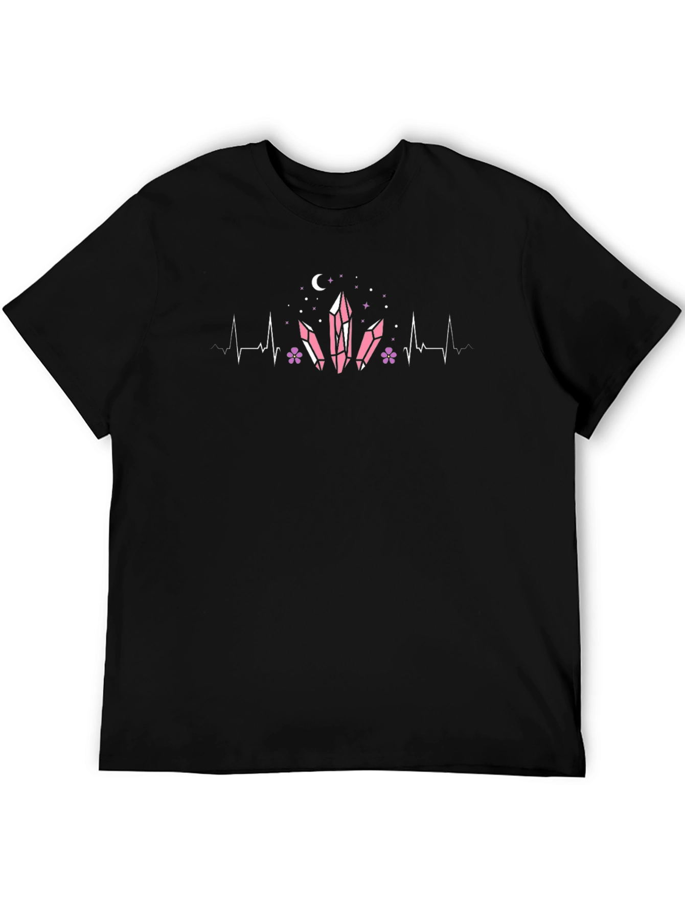 Crystal Heartbeat Graphic T-Shirt