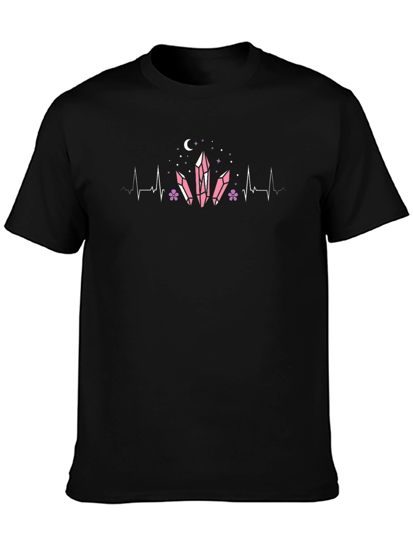 Crystal Heartbeat Graphic T-Shirt
