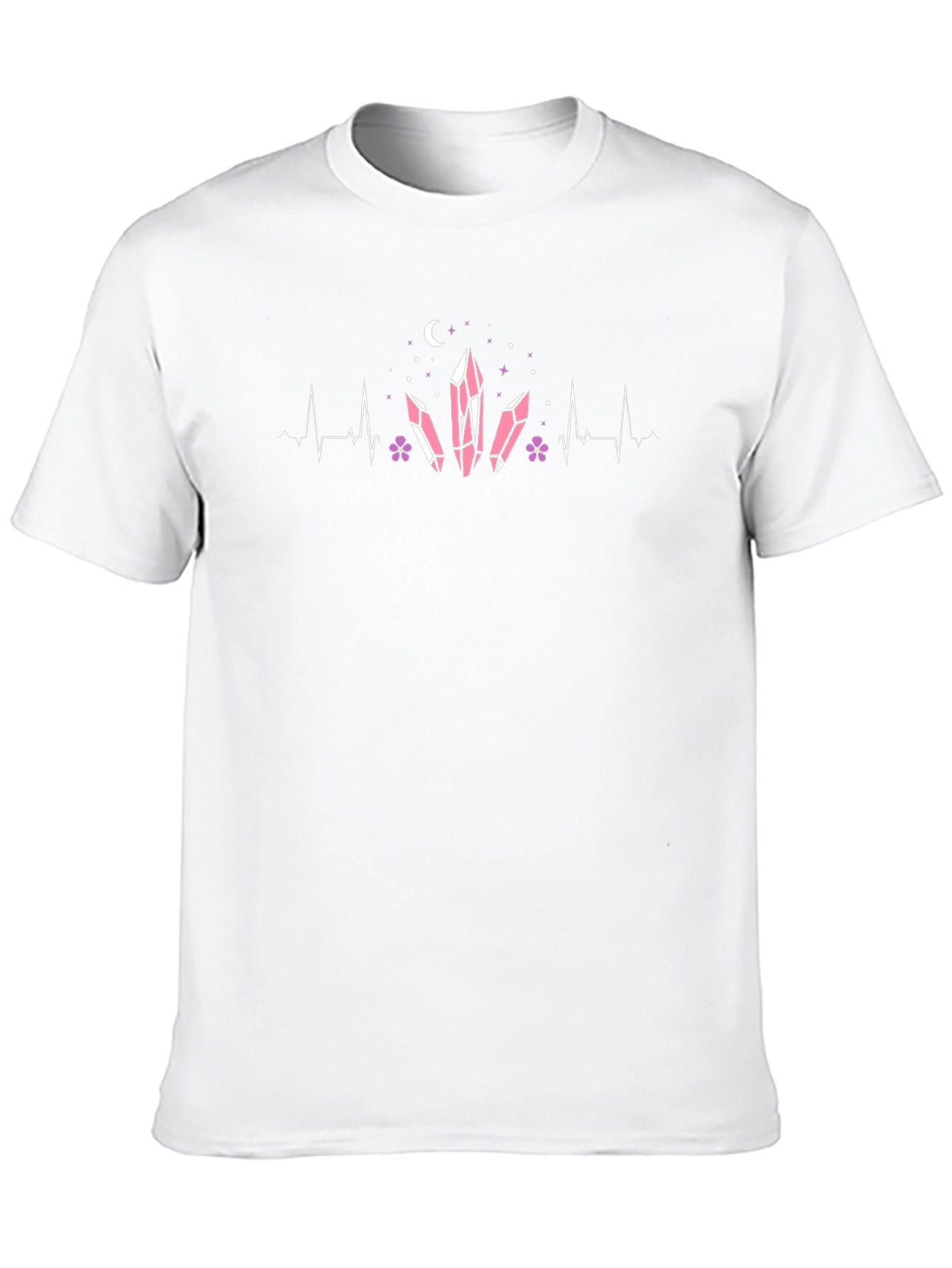 Crystal Heartbeat Graphic T-Shirt