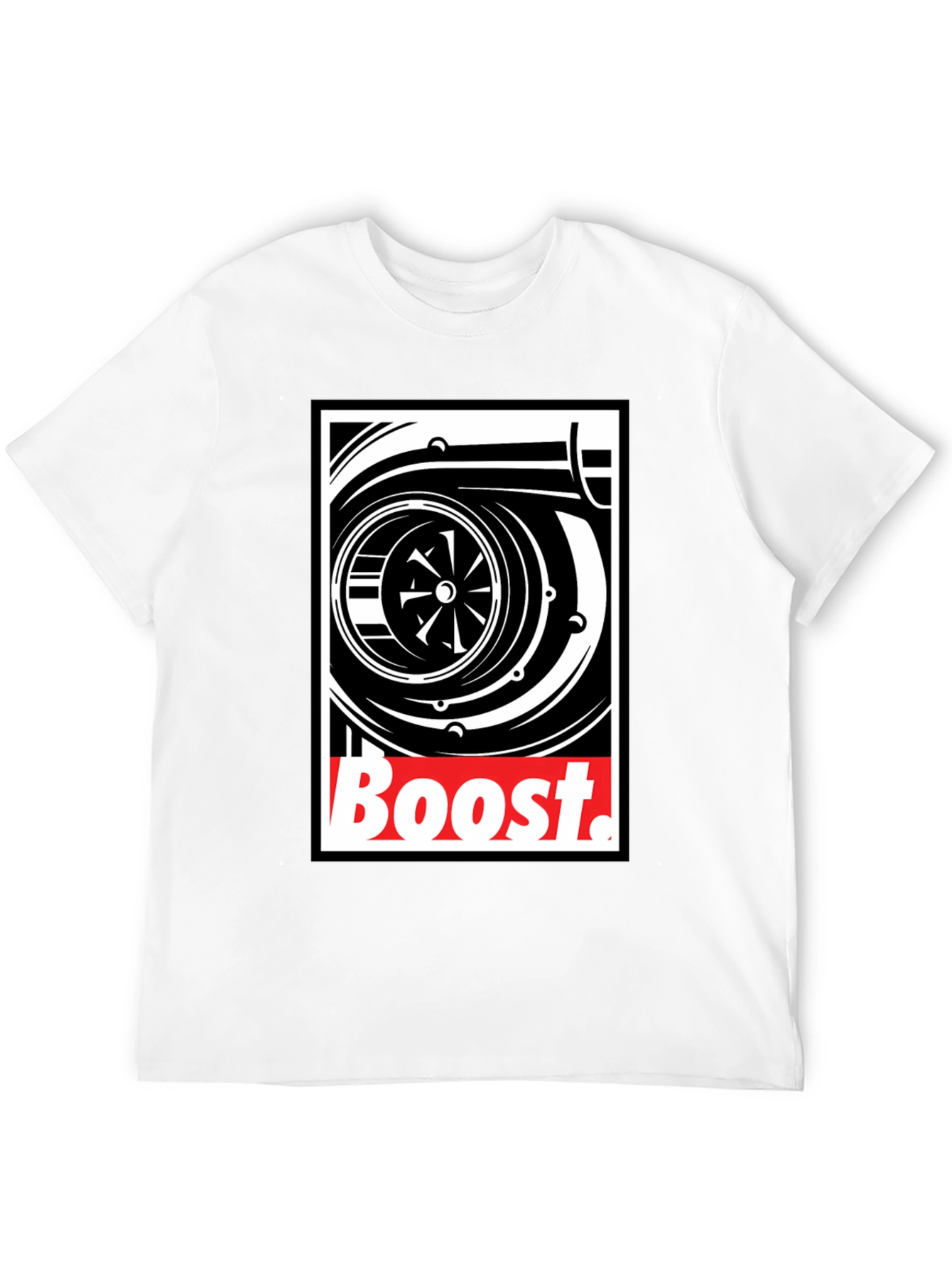 Boost Turbo T-Shirt - Black Graphic Tee