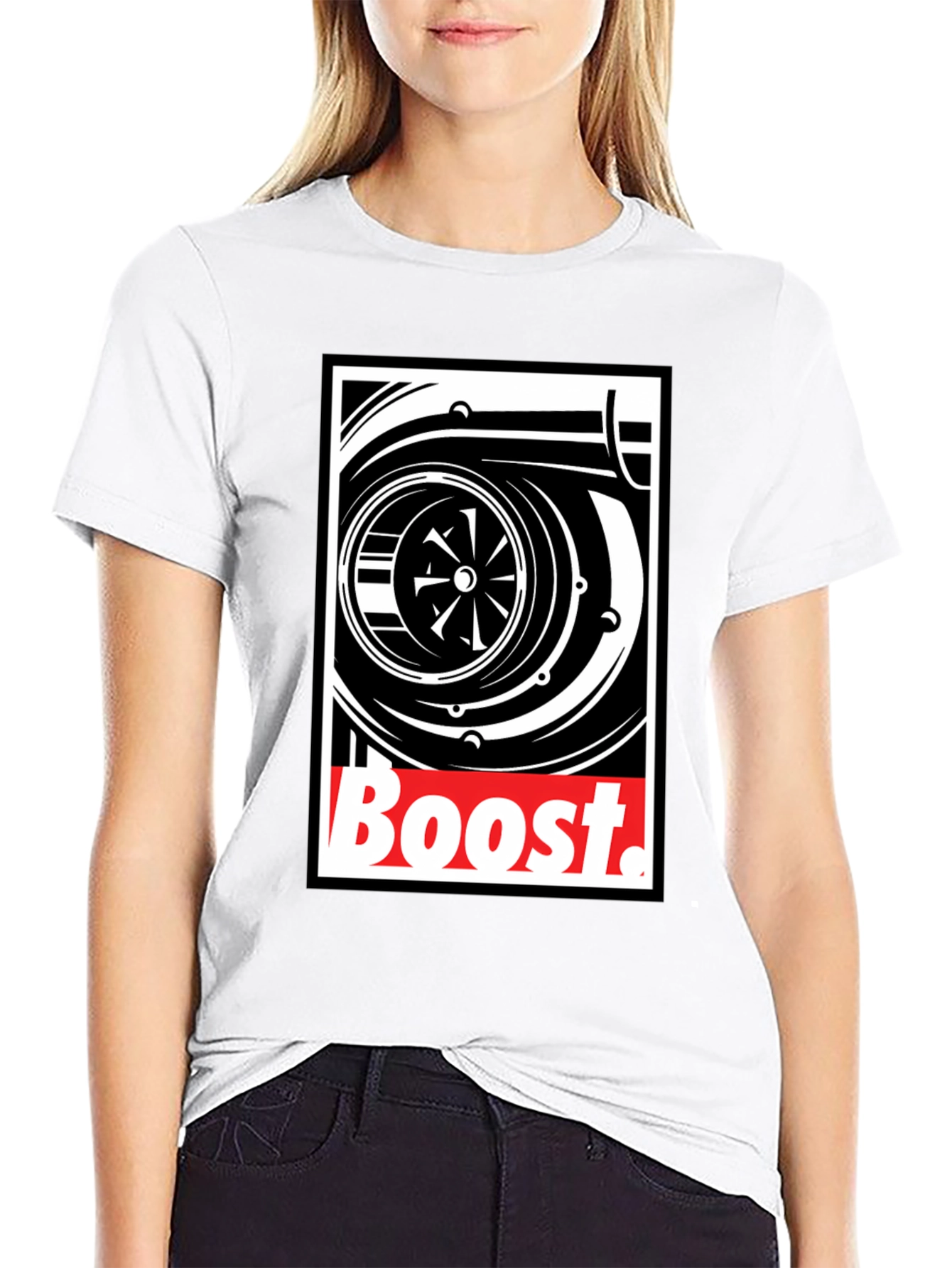 Boost Turbo T-Shirt - Black Graphic Tee