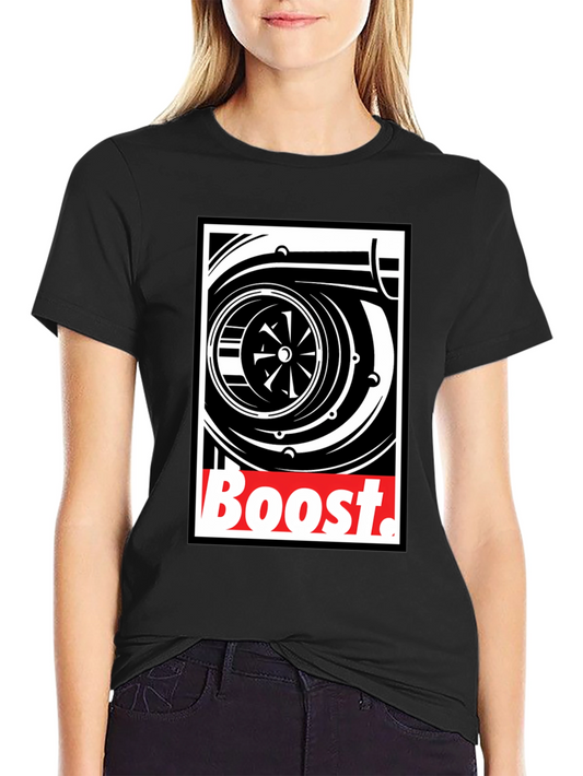 Boost Turbo T-Shirt - Black Graphic Tee