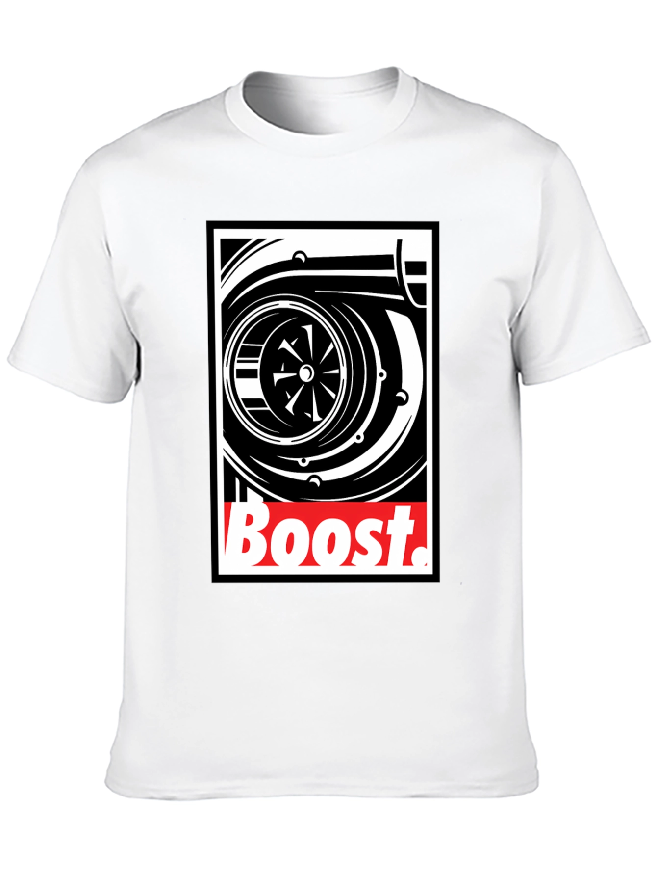 Boost Turbo T-Shirt - Black Graphic Tee