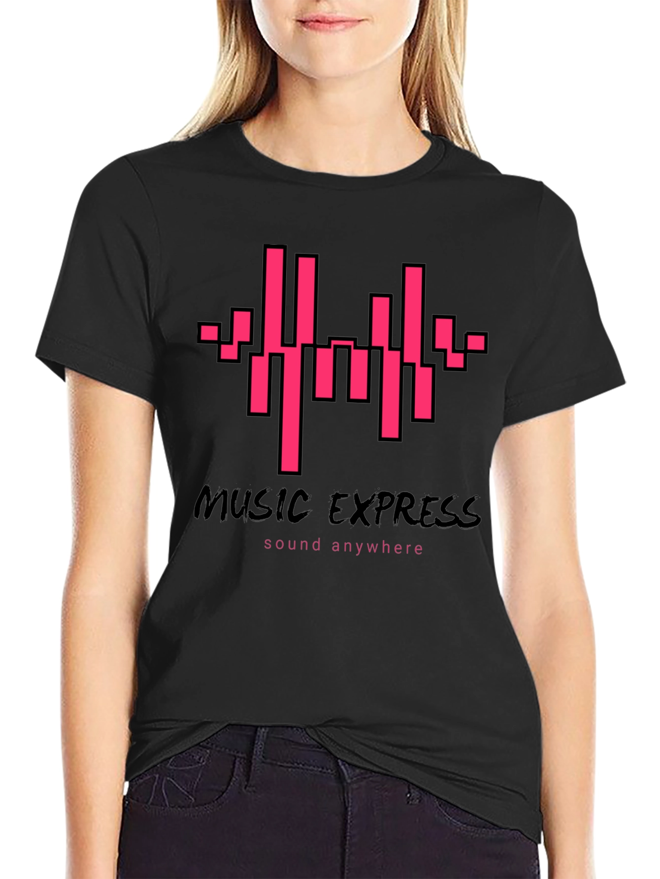 Music Express T-Shirt - Sound Anywhere Graphic Tee