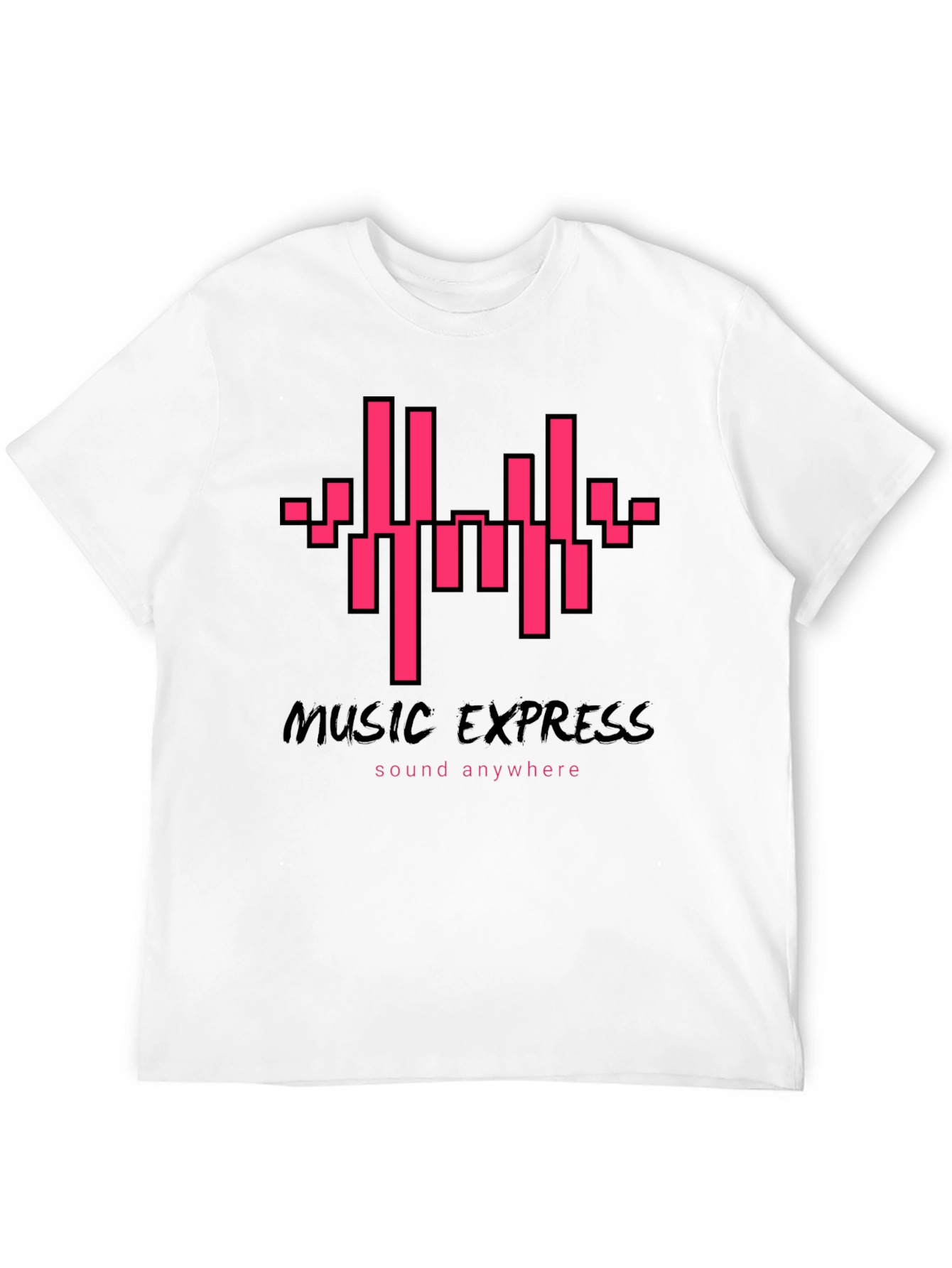 Music Express T-Shirt - Sound Anywhere Graphic Tee