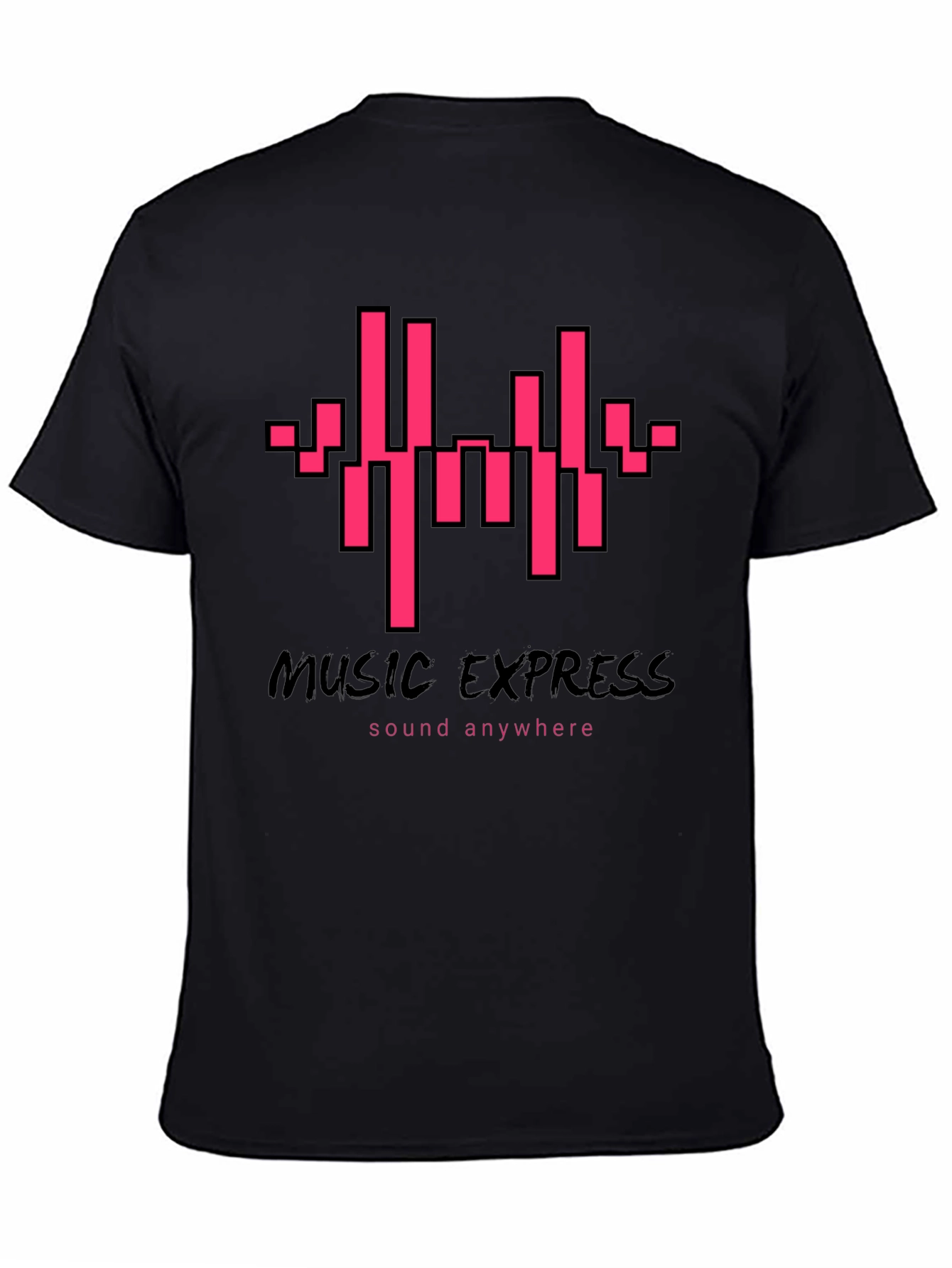 Music Express T-Shirt - Sound Anywhere Graphic Tee