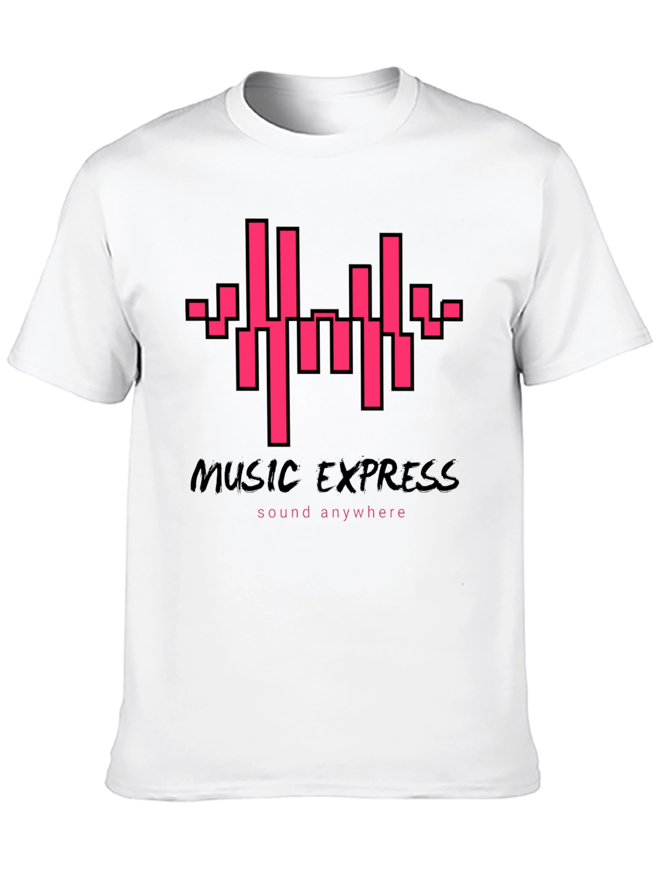 Music Express T-Shirt - Sound Anywhere Graphic Tee