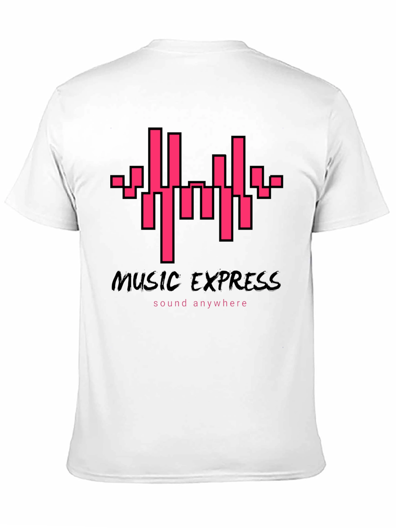 Music Express T-Shirt - Sound Anywhere Graphic Tee