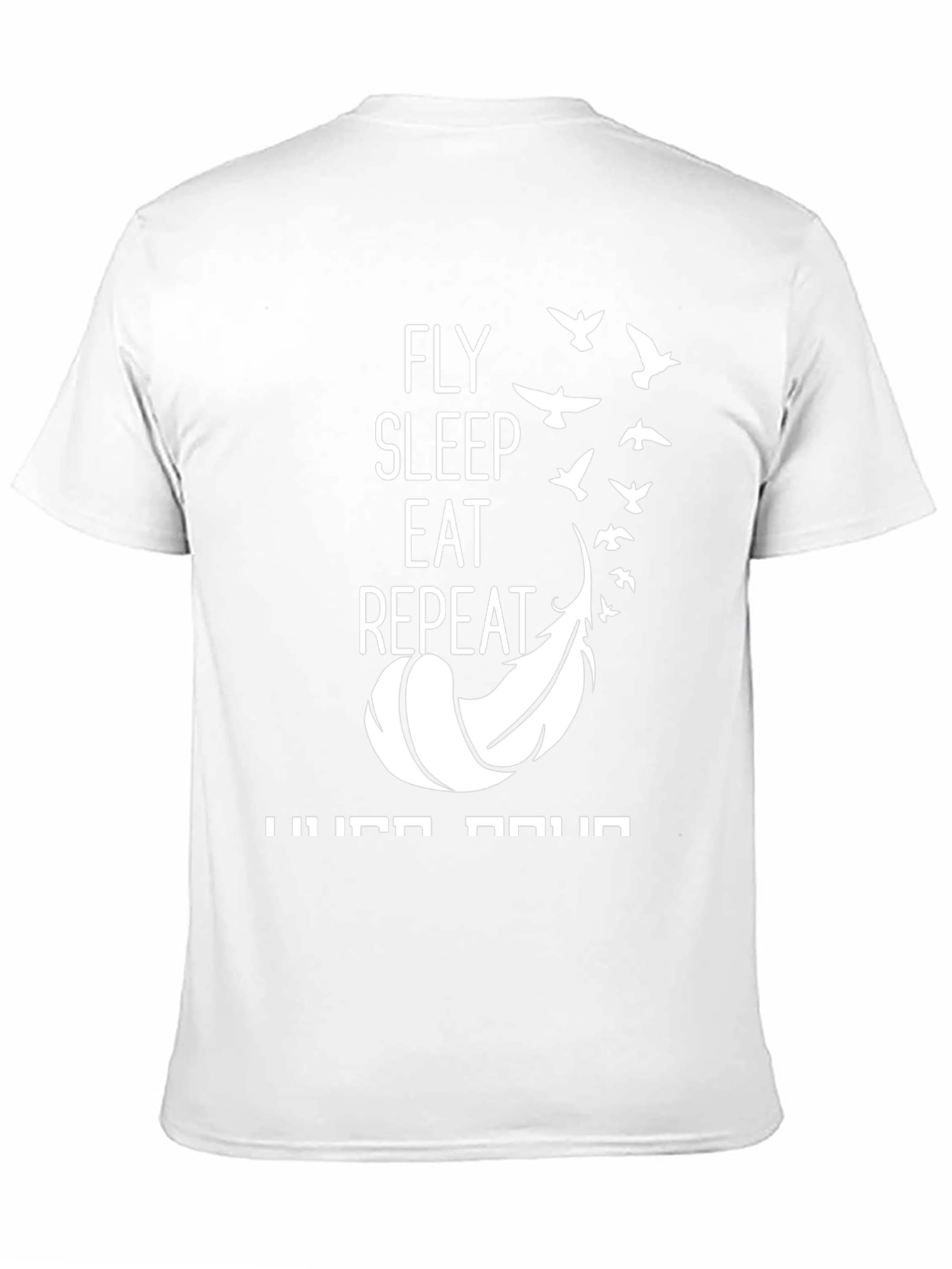 Fly Sleep Eat Repeat Graphic T-Shirt