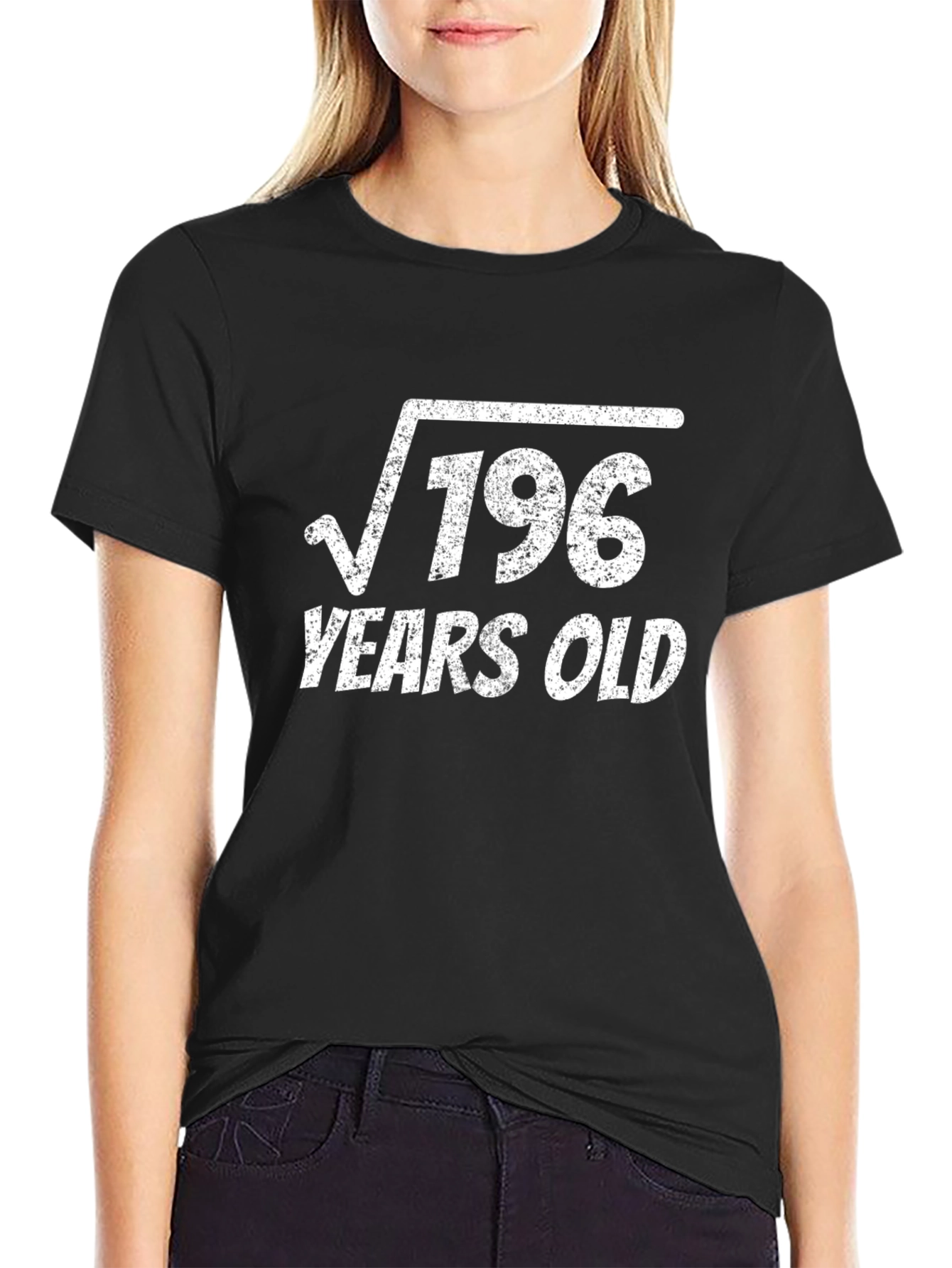 Funny 14th Birthday T-Shirt: Square Root of 196