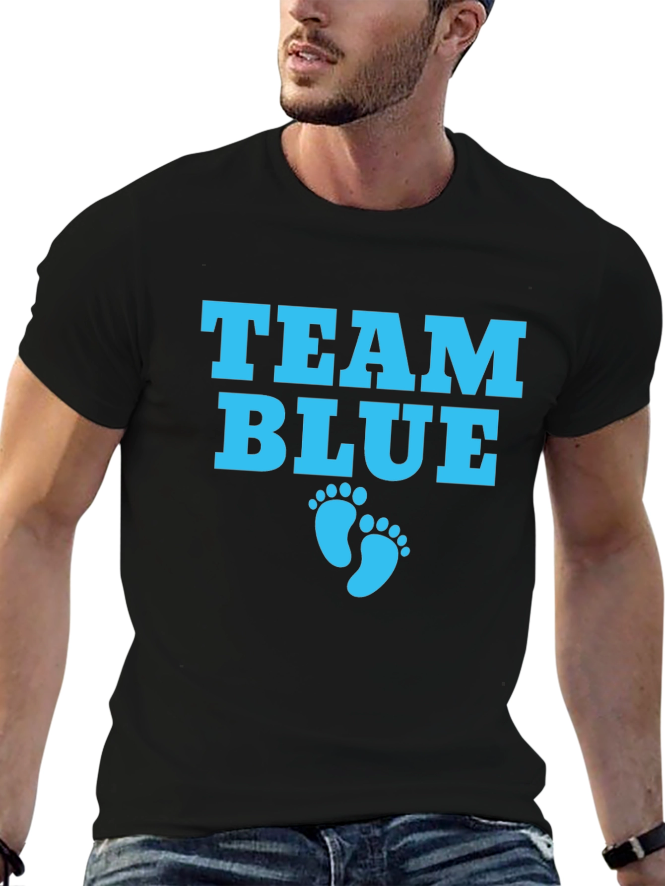Team Blue Gender Reveal T-Shirt