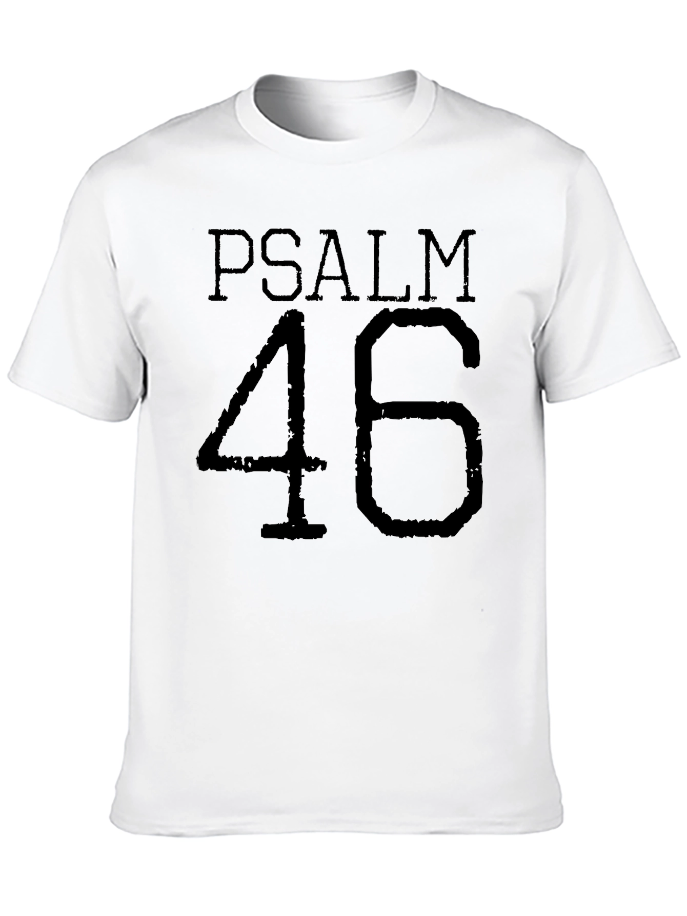 Psalm 46 Christian T-Shirt Religious Faith Tee