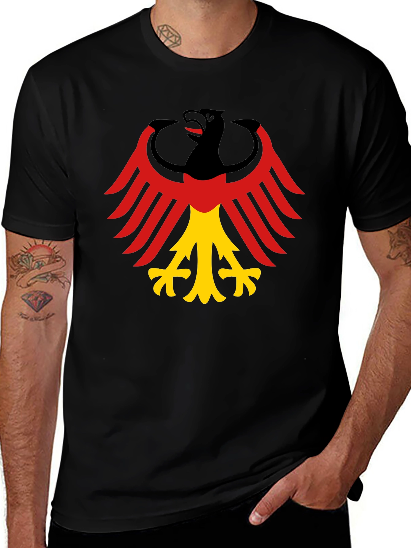 Germany Eagle Crest Graphic T-Shirt