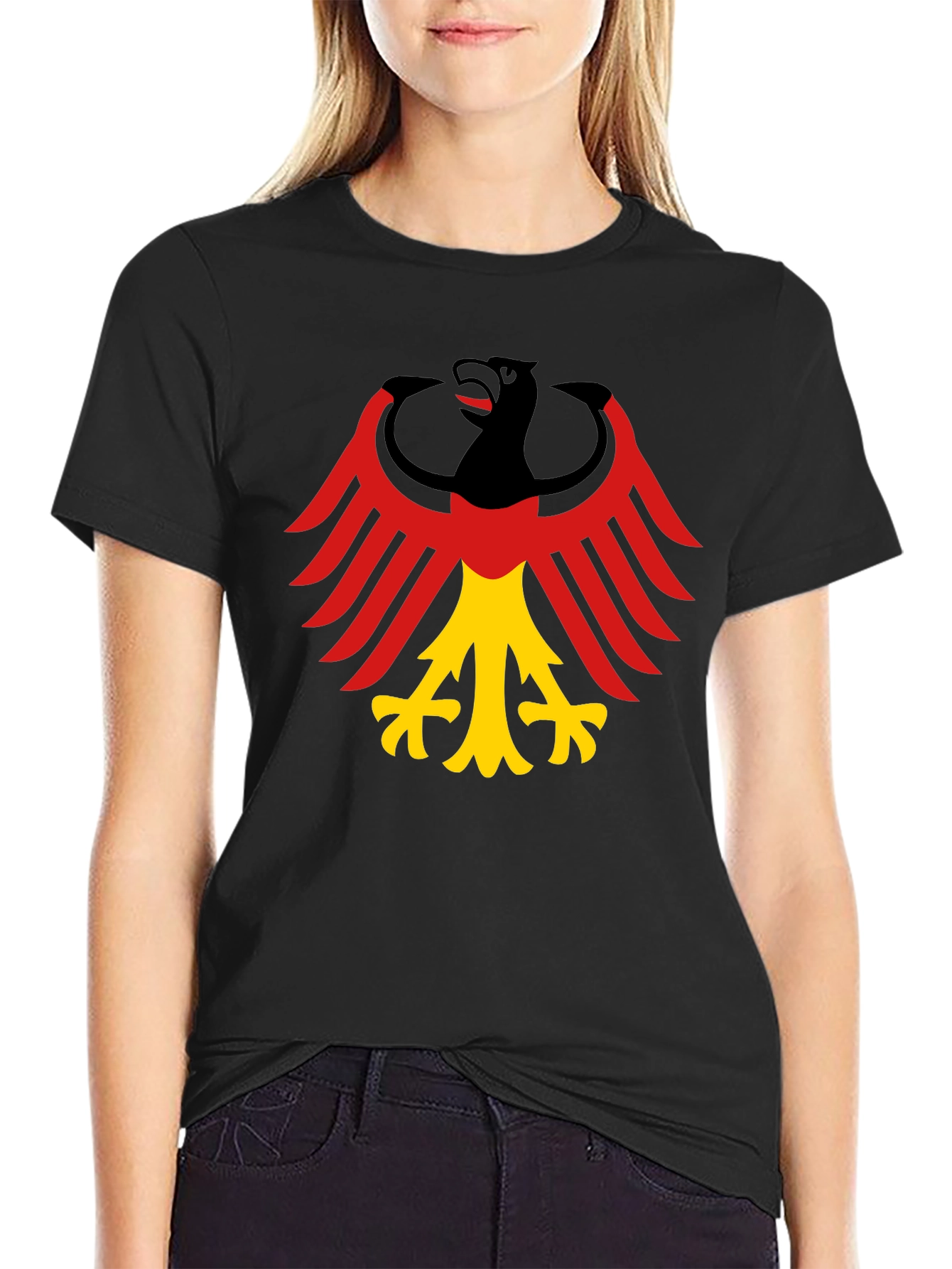 Germany Eagle Crest Graphic T-Shirt