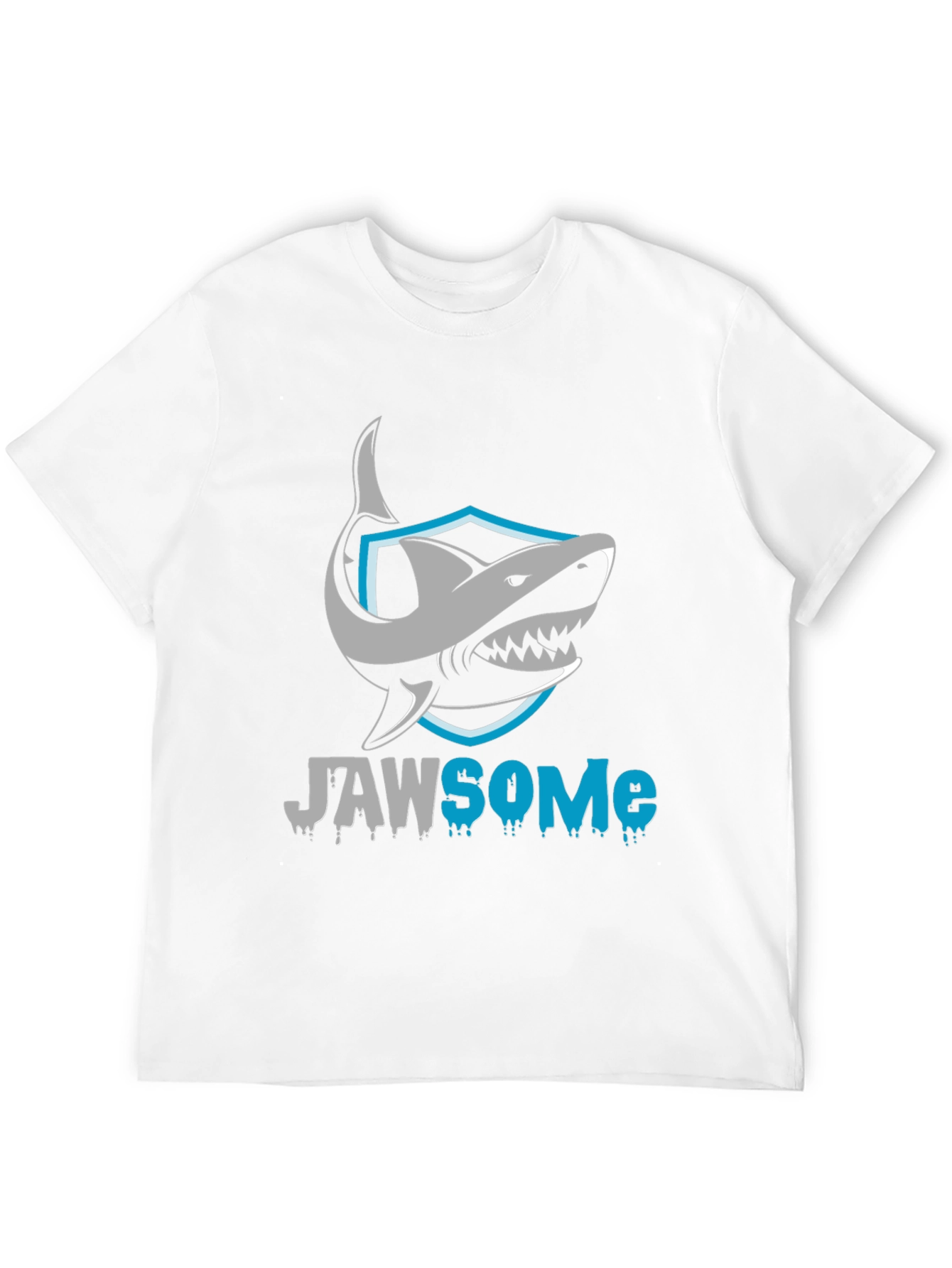 Jawsome Shark Graphic Black T-Shirt