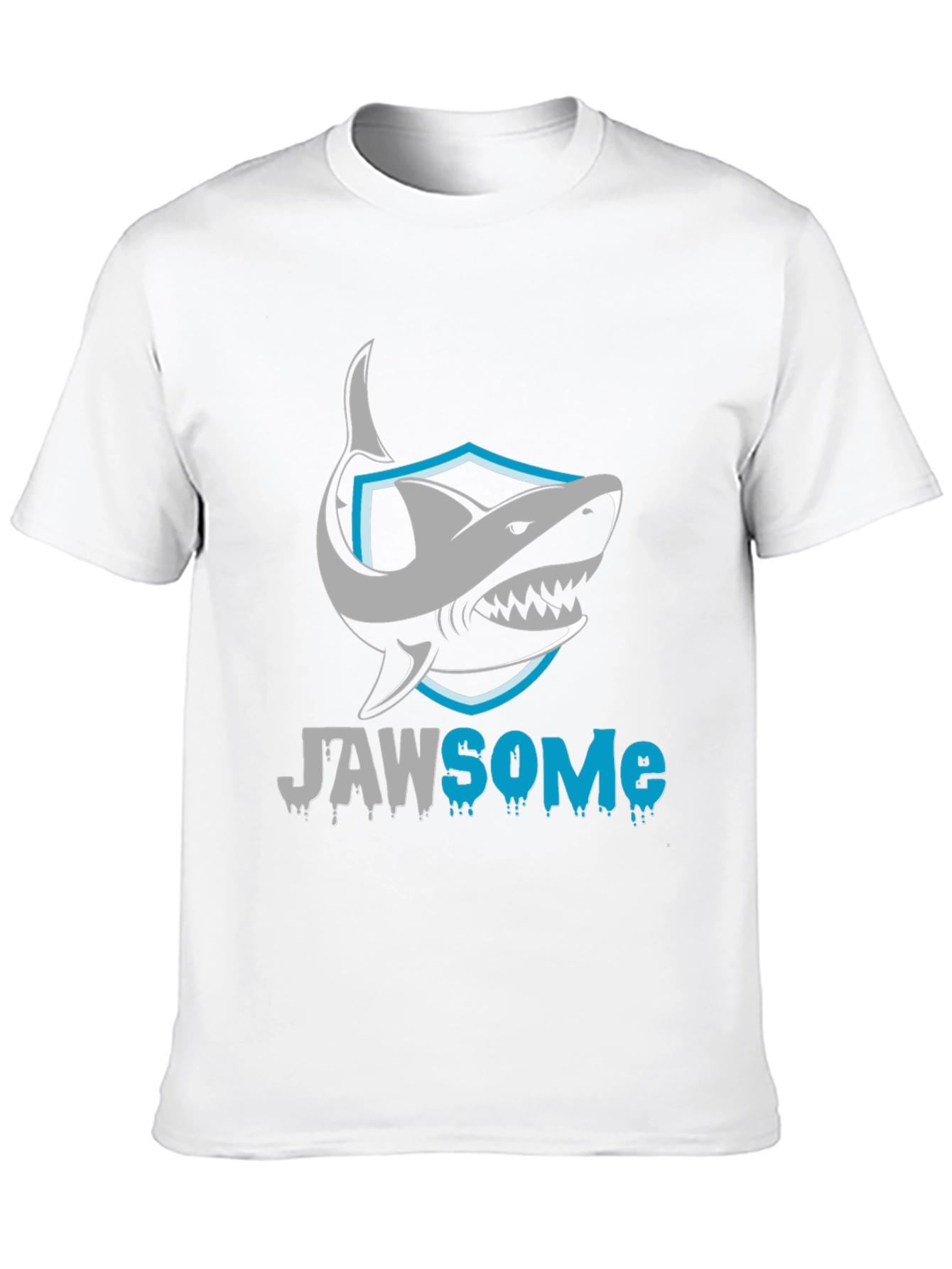 Jawsome Shark Graphic Black T-Shirt