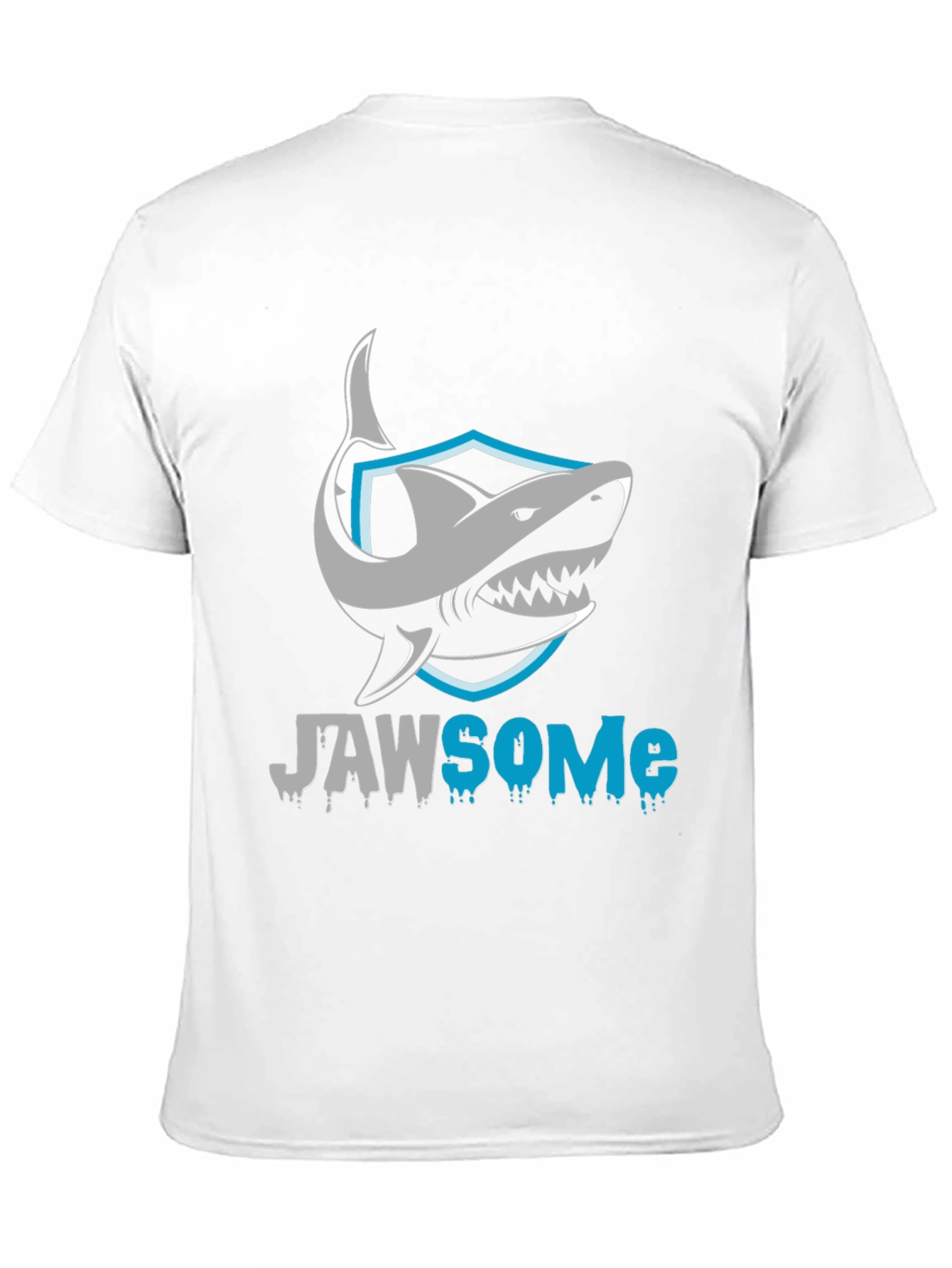 Jawsome Shark Graphic Black T-Shirt