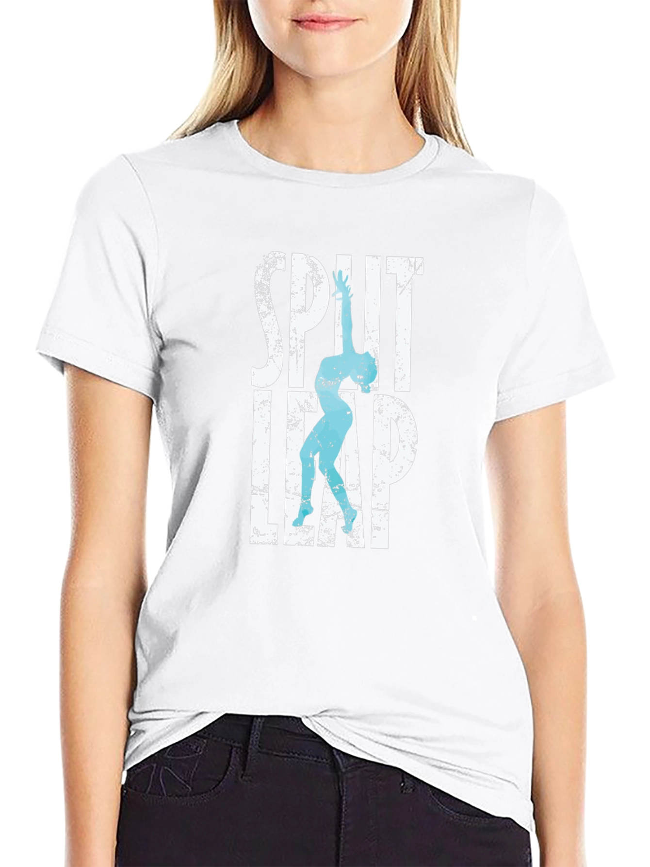 Split Leap Graphic T-Shirt