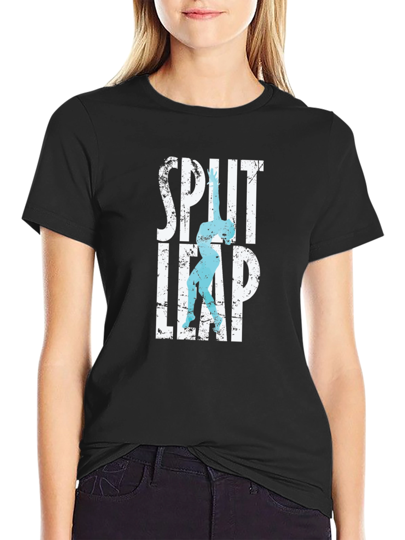 Split Leap Graphic T-Shirt
