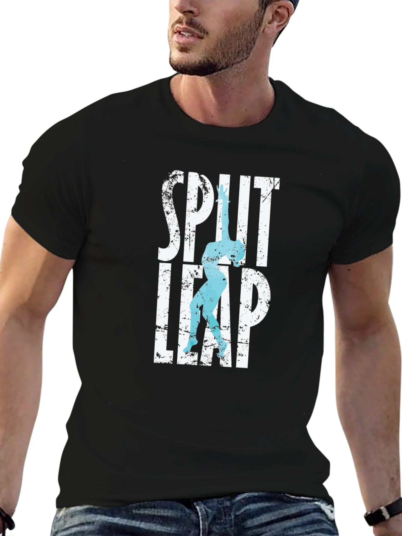 Split Leap Graphic T-Shirt