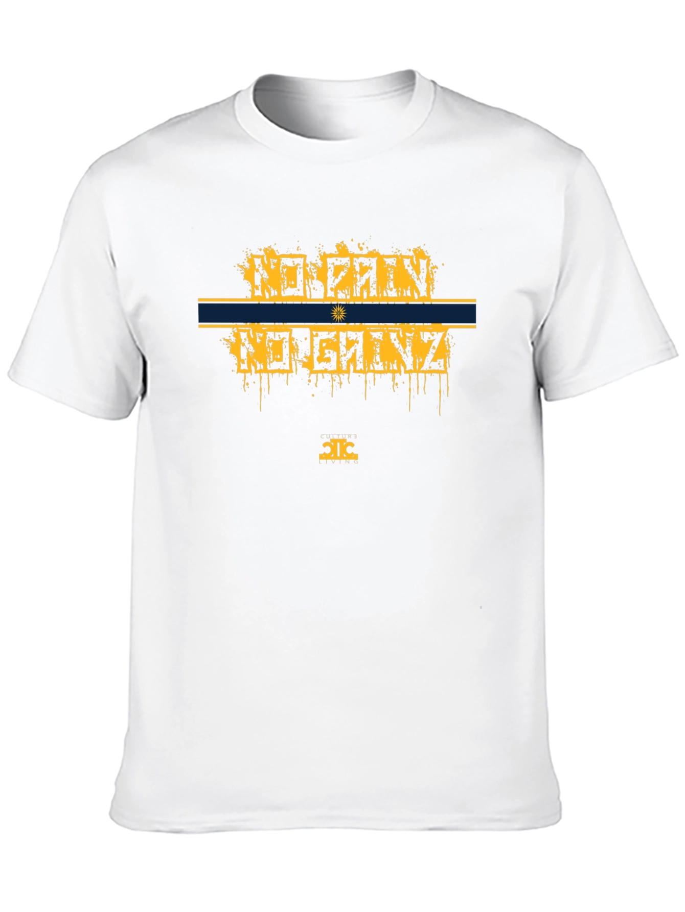 No Pain No Gainz Black Graphic T-Shirt