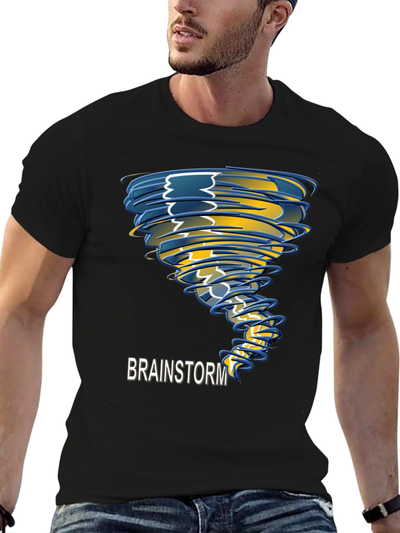 Brainstorm Tornado Graphic T-Shirt