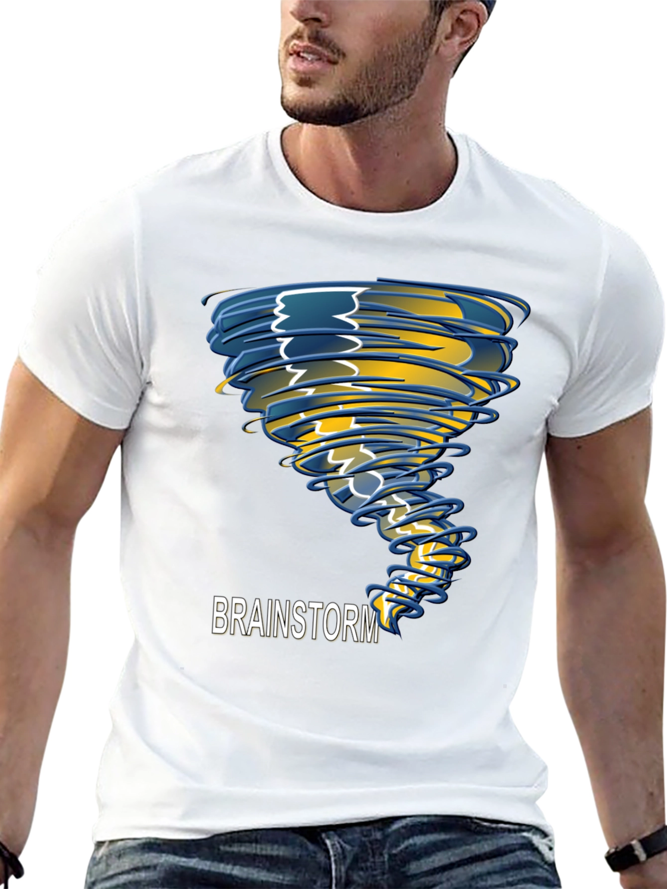 Brainstorm Tornado Graphic T-Shirt