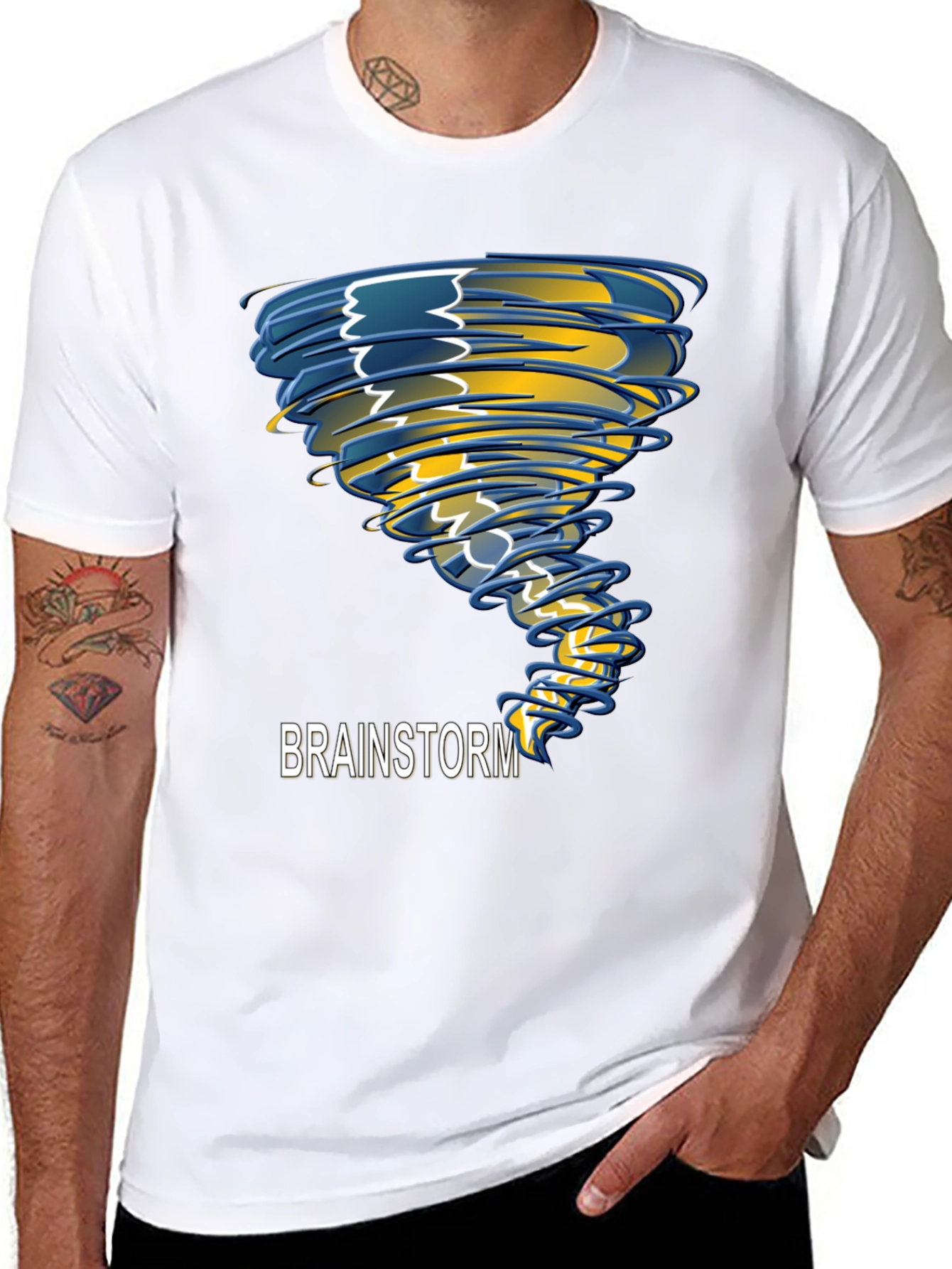 Brainstorm Tornado Graphic T-Shirt