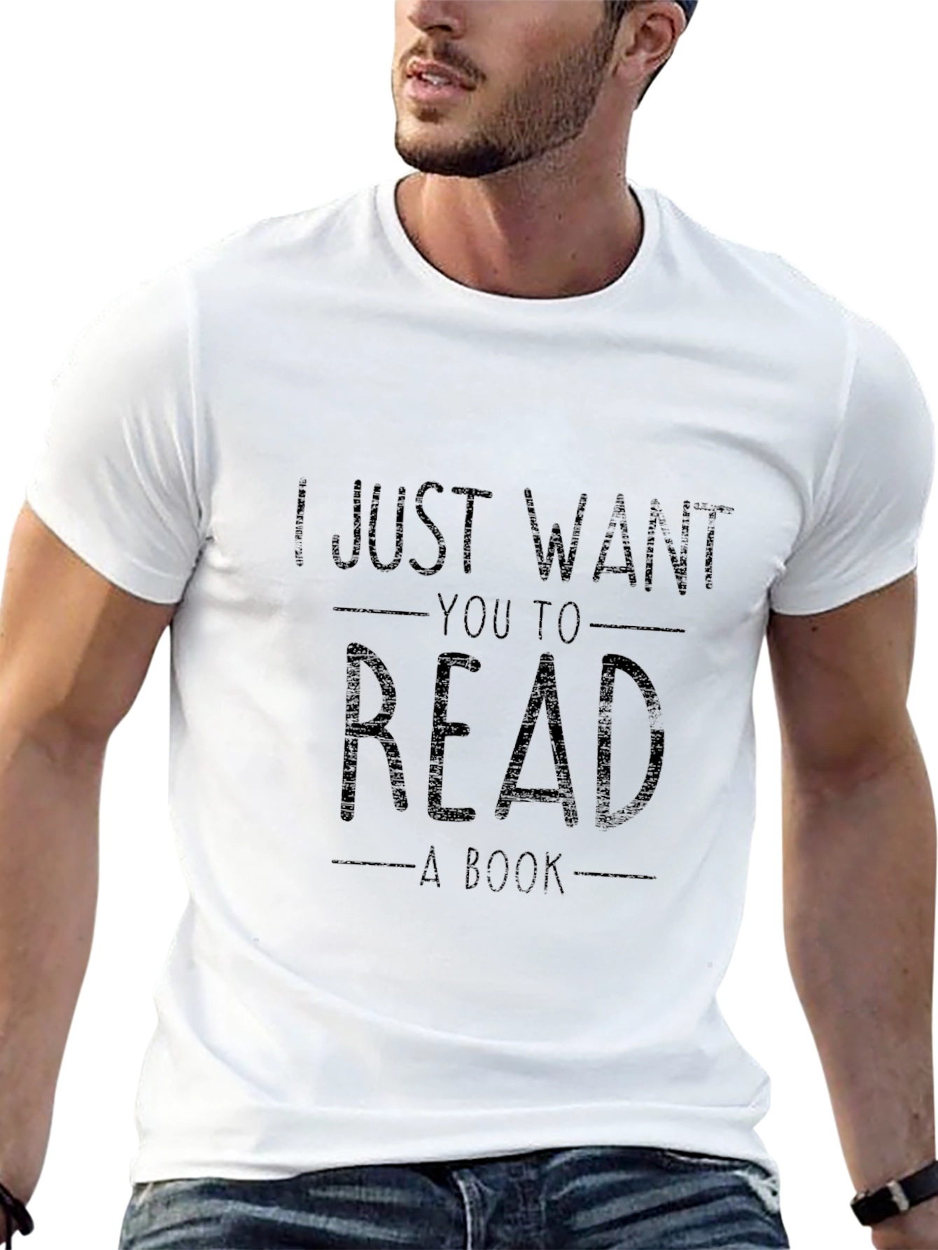 Read A Book Graphic Tee