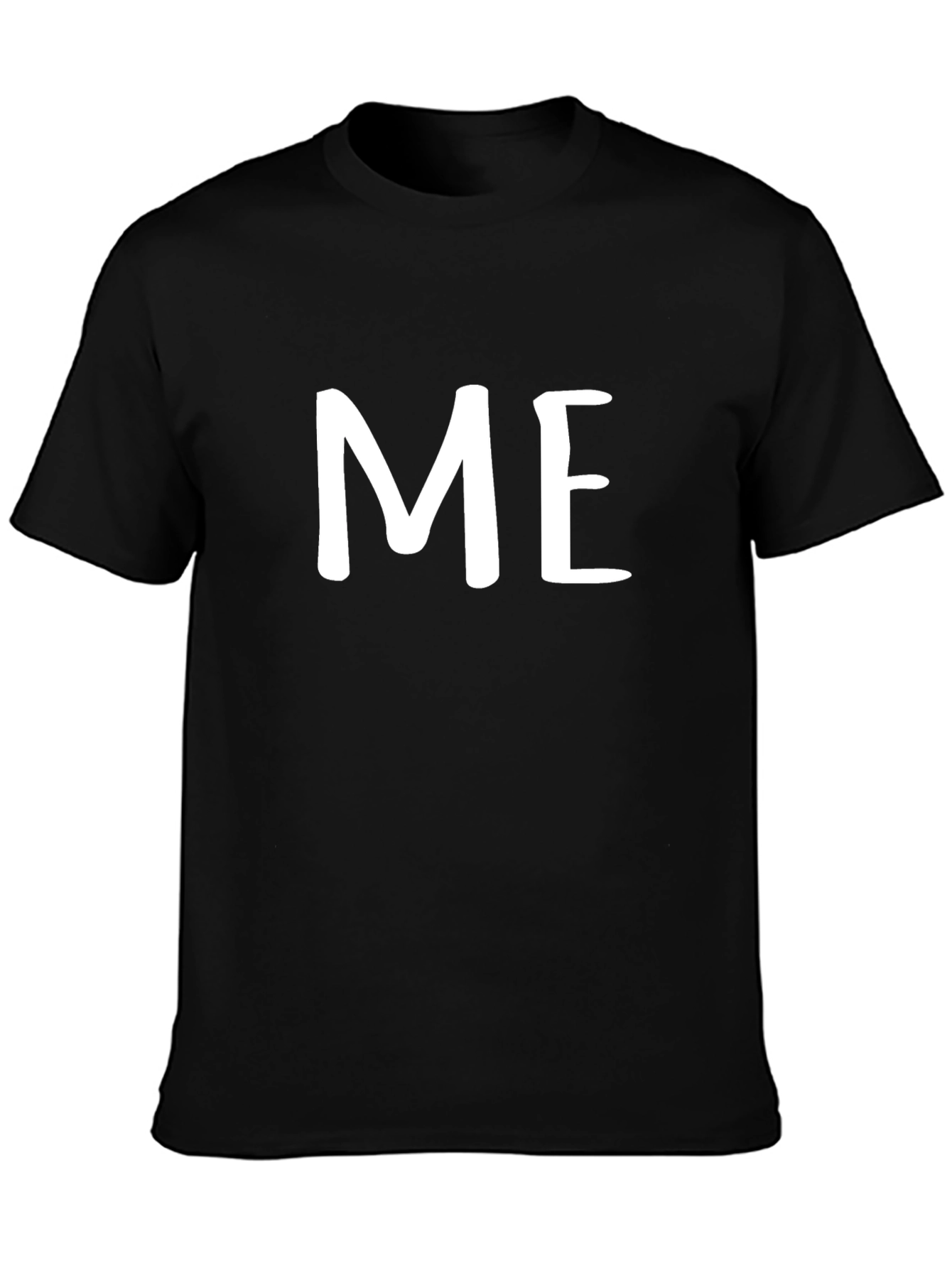 Bold ME Graphic Black T-Shirt