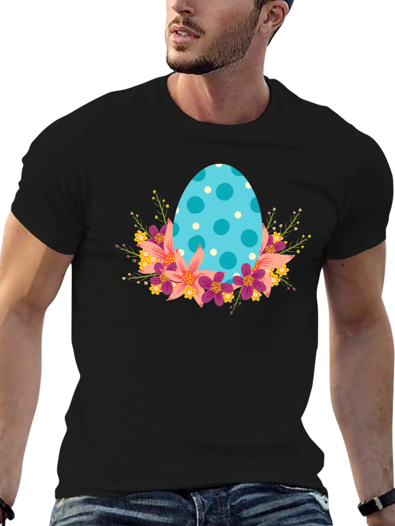 Easter Egg Floral T-Shirt