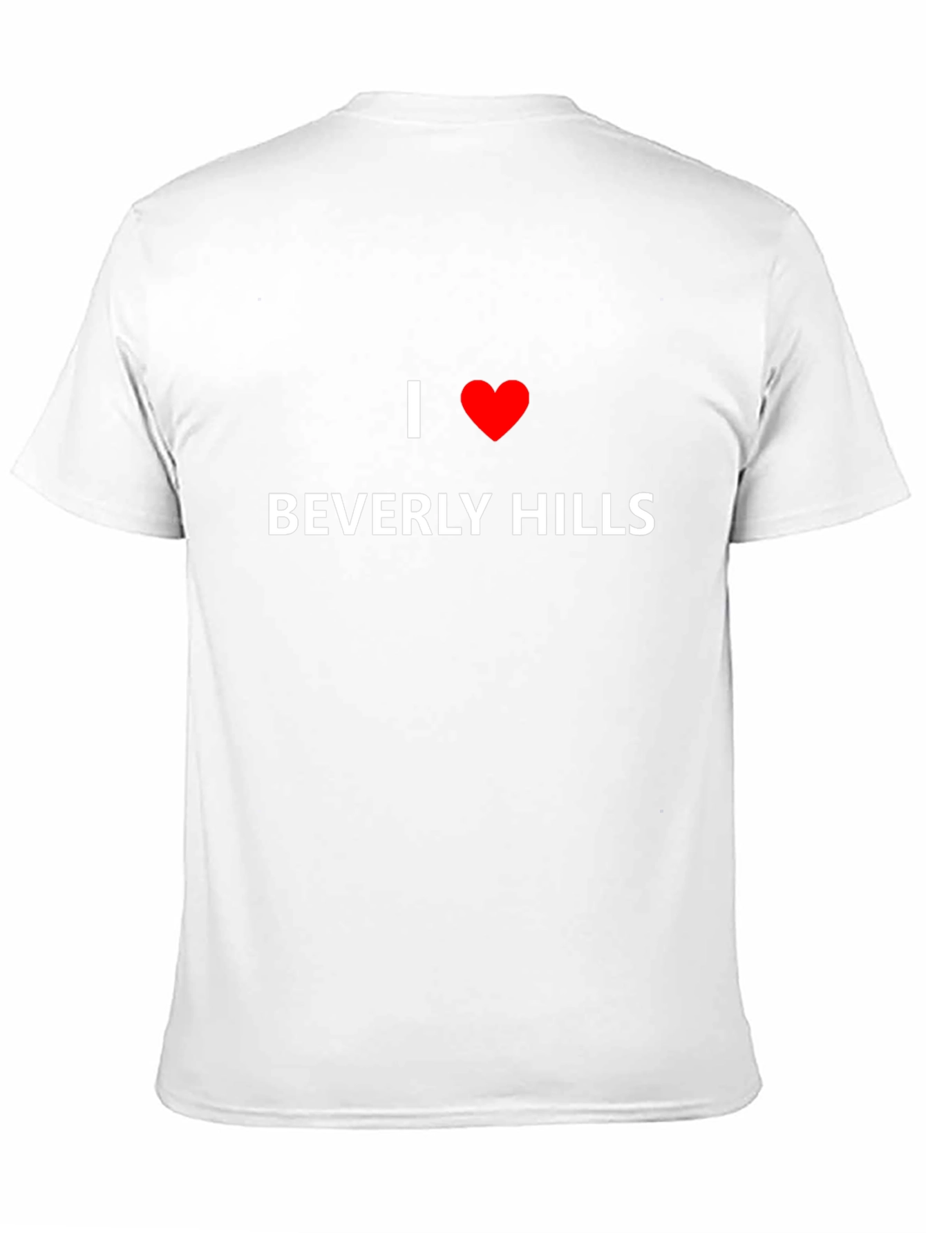 I Love Beverly Hills Black T-Shirt