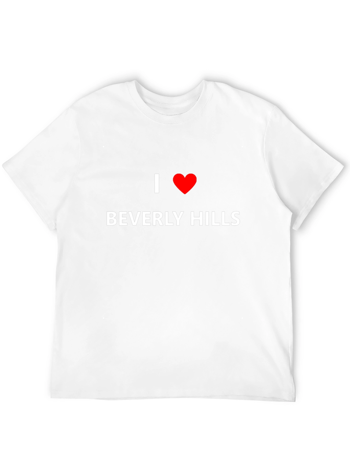 I Love Beverly Hills Black T-Shirt