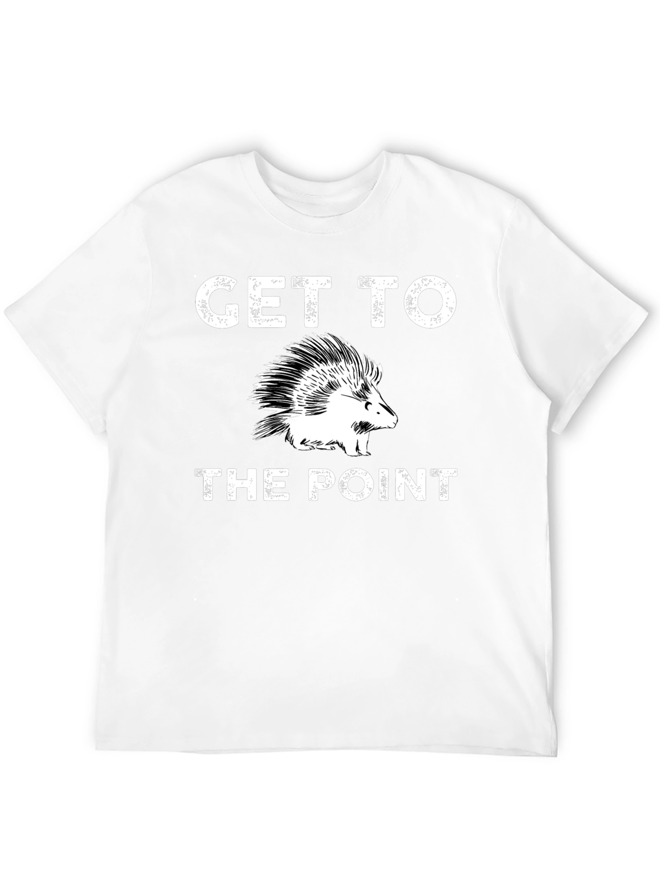 Get to the Point Hedgehog Graphic Tee