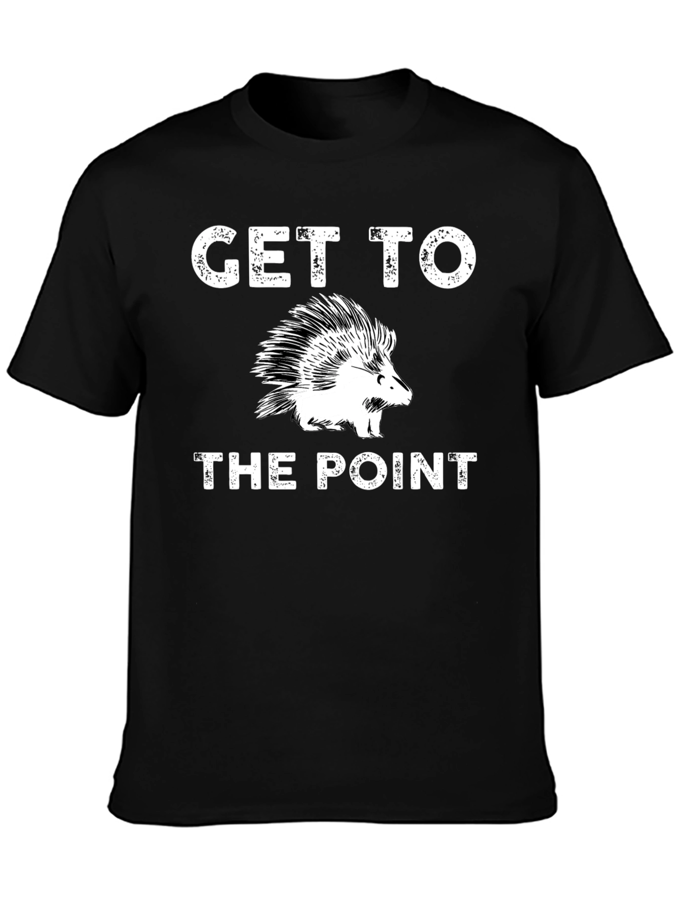 Get to the Point Hedgehog Graphic Tee