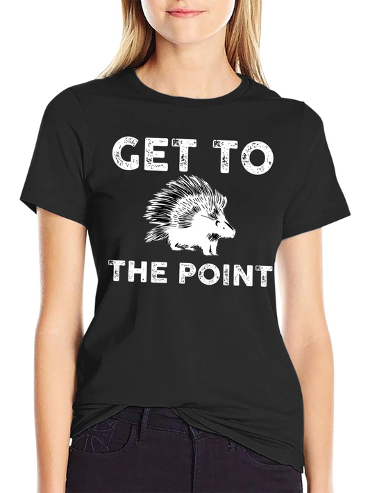 Get to the Point Hedgehog Graphic Tee