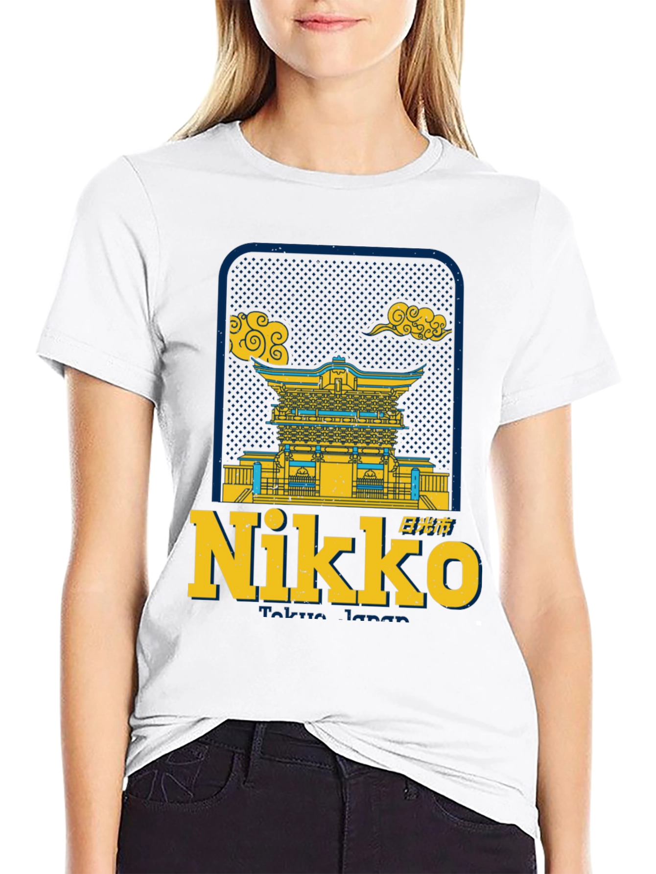 Nikko Japan Temple T-Shirt Graphic Tee