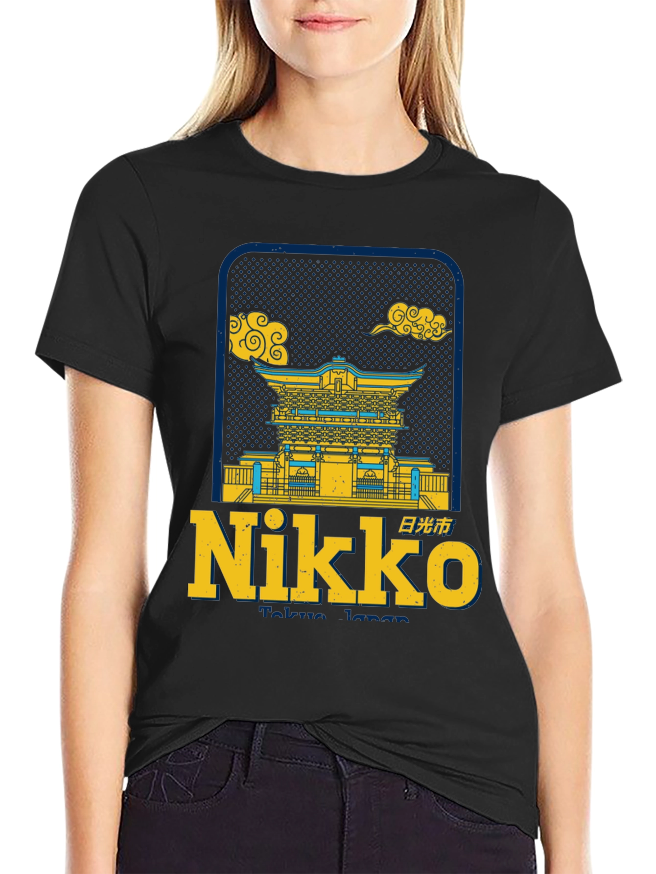 Nikko Japan Temple T-Shirt Graphic Tee