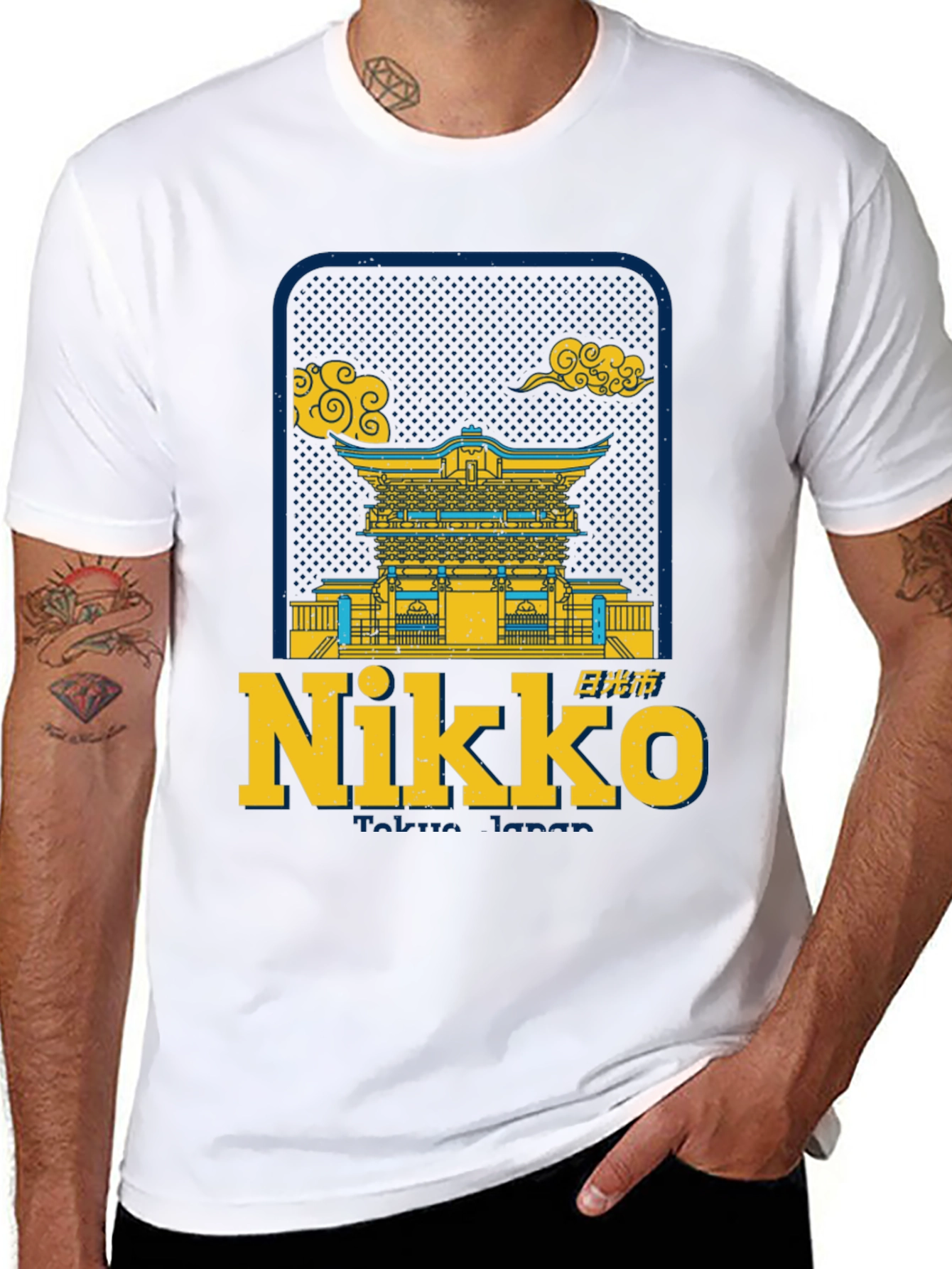 Nikko Japan Temple T-Shirt Graphic Tee