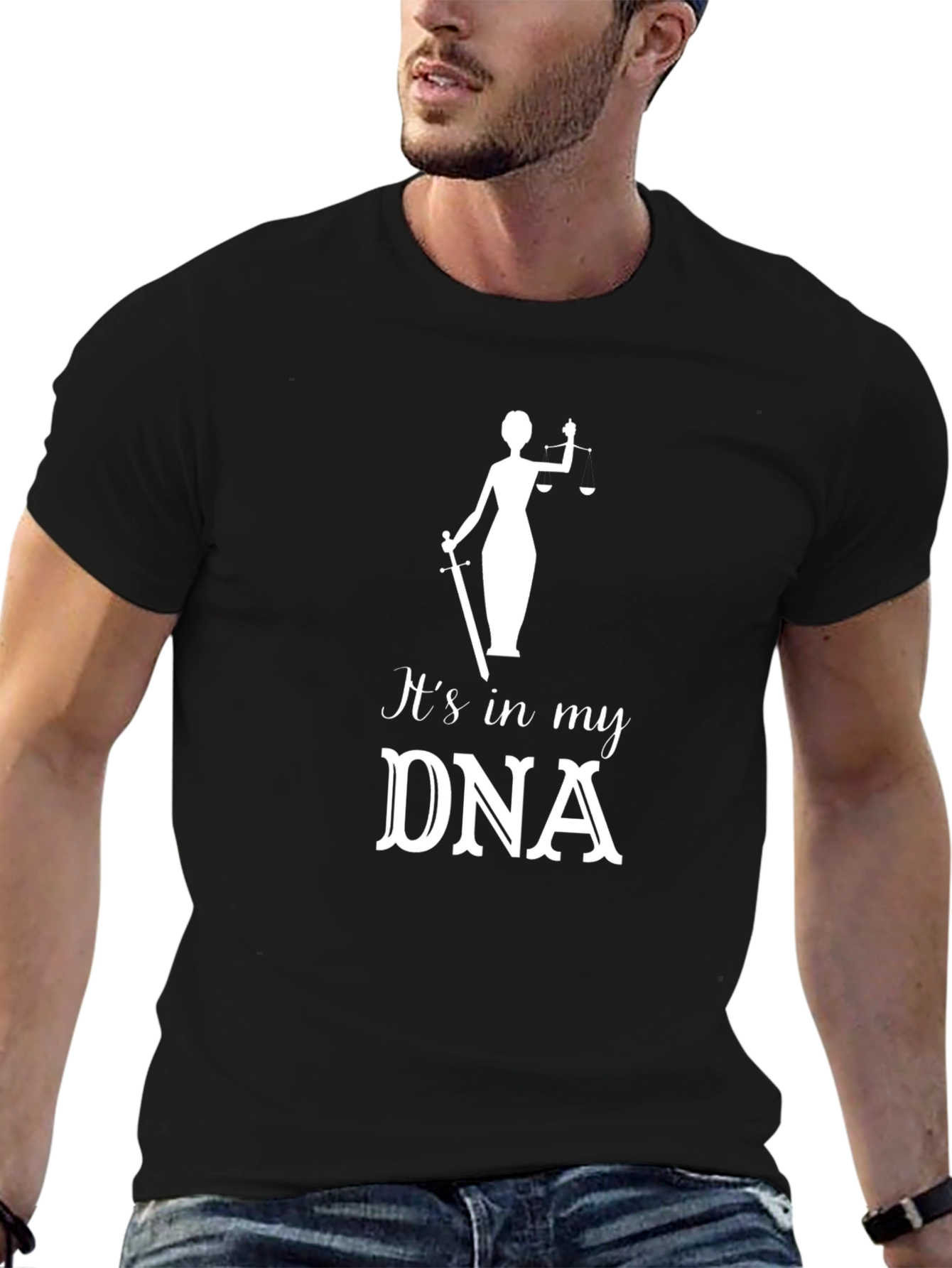 Justice DNA Graphic T-Shirt