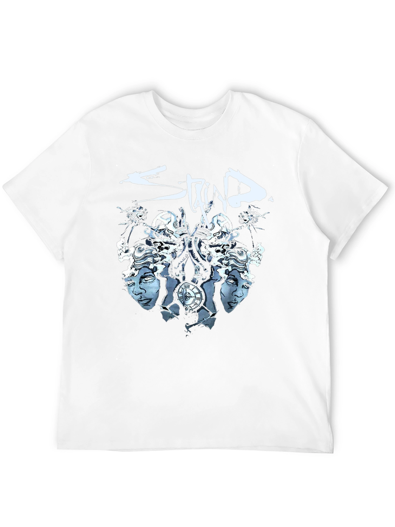Staind Band Graphic T-Shirt - Black Cotton Blend