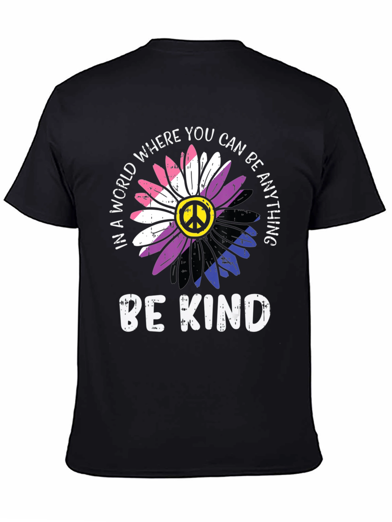 Be Kind Floral Peace T-Shirt