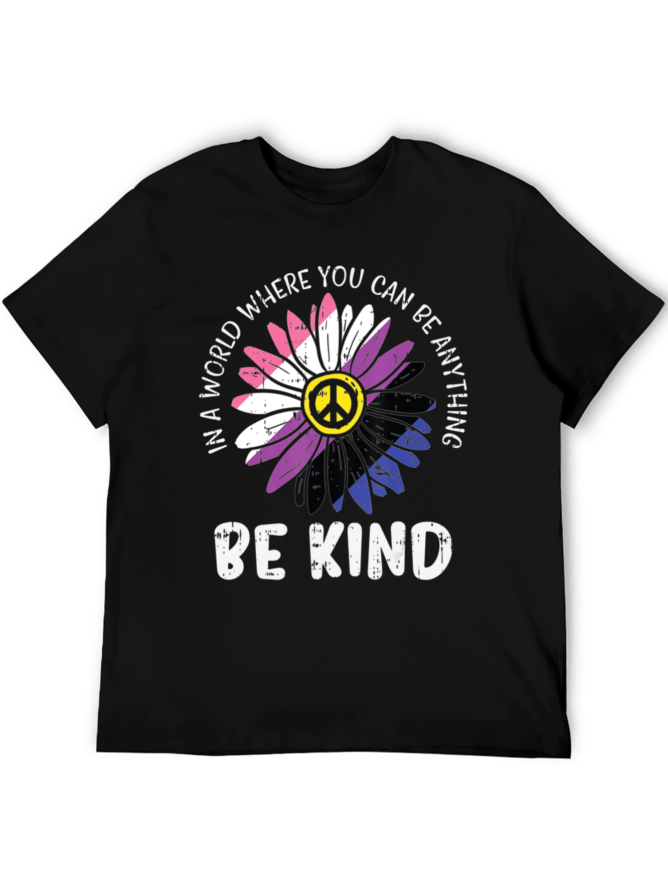 Be Kind Floral Peace T-Shirt