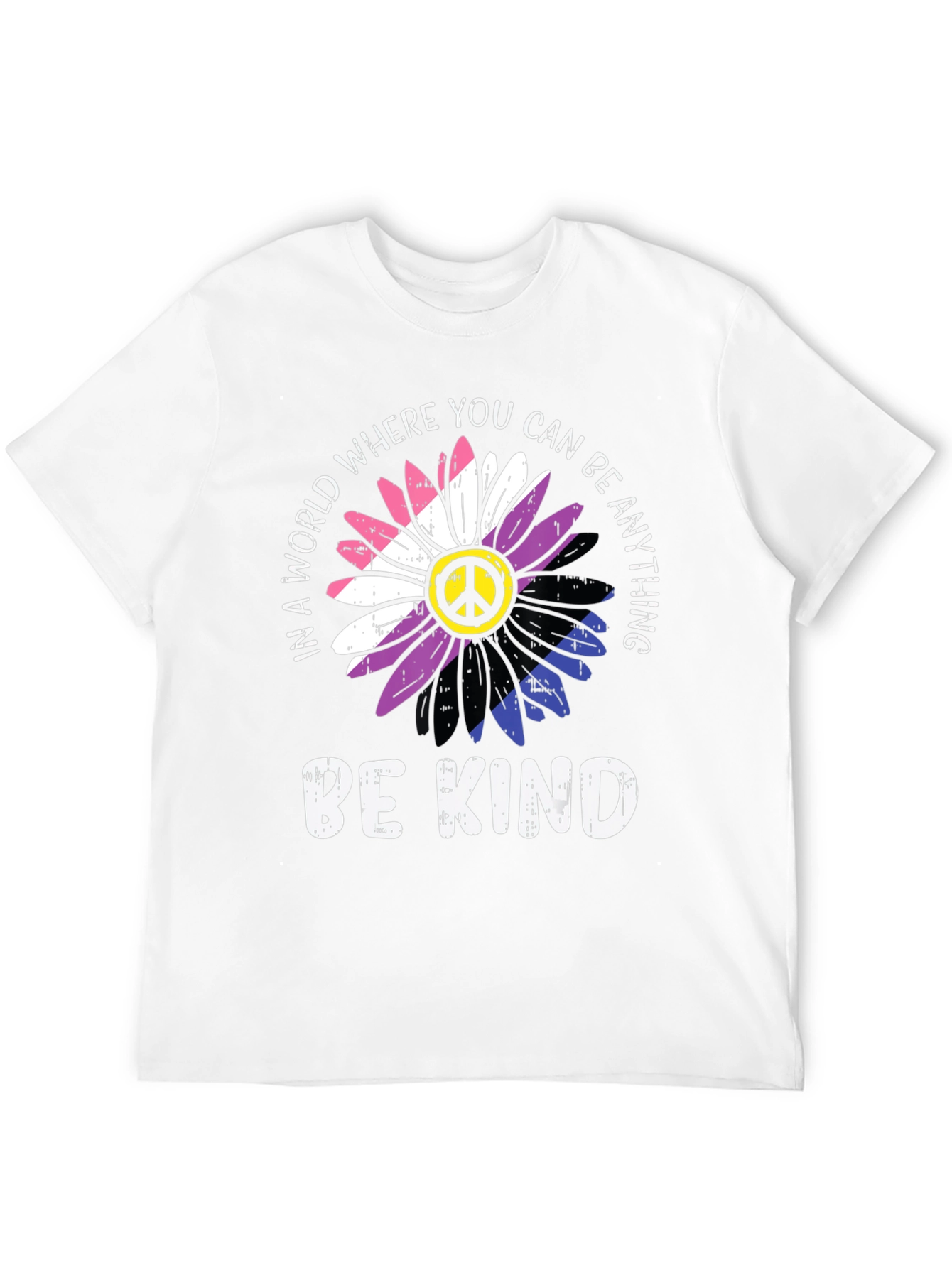 Be Kind Floral Peace T-Shirt